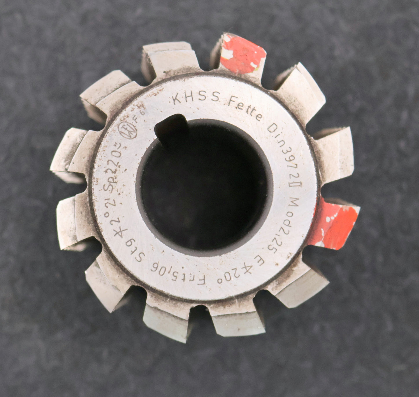 Bild des Artikels FETTE-Zahnrad-Wälzfräser-gear-hob-m=-2,25mm-20°-EGW-Ø70x57xØ27mm-mit-LKN