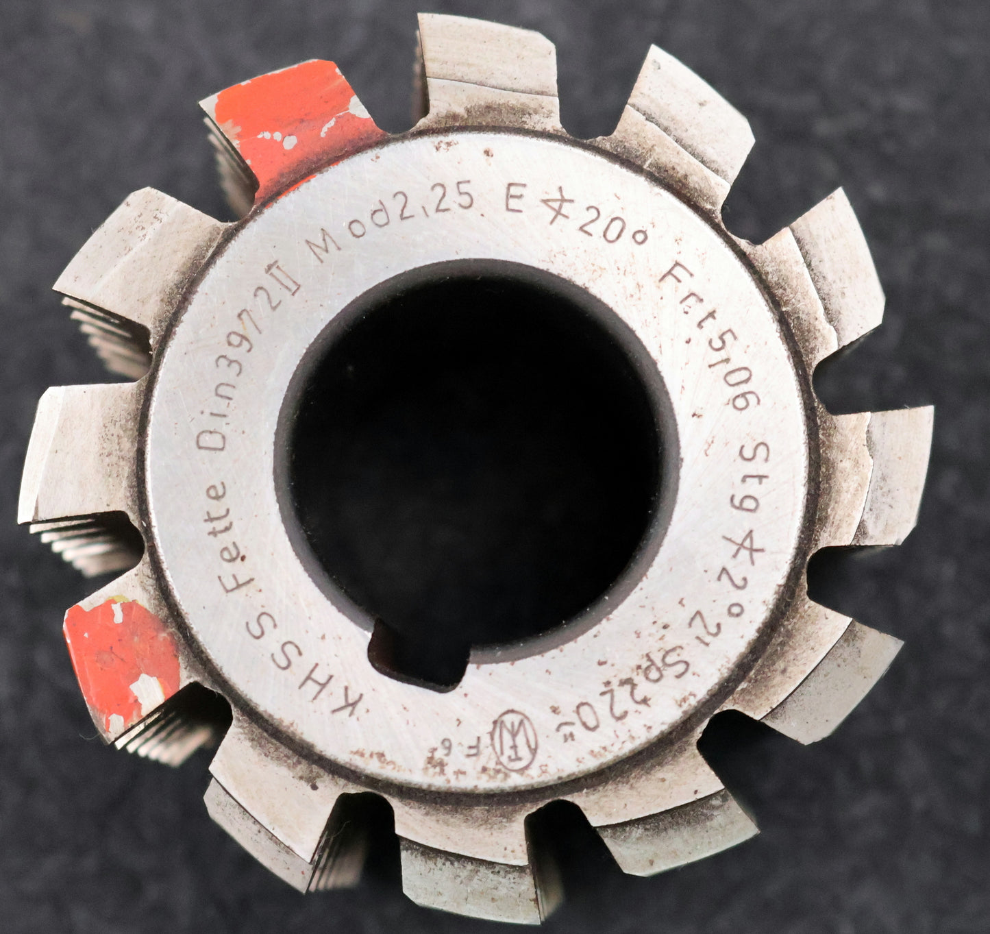 Bild des Artikels FETTE-Zahnrad-Wälzfräser-gear-hob-m=-2,25mm-20°-EGW-Ø70x57xØ27mm-mit-LKN