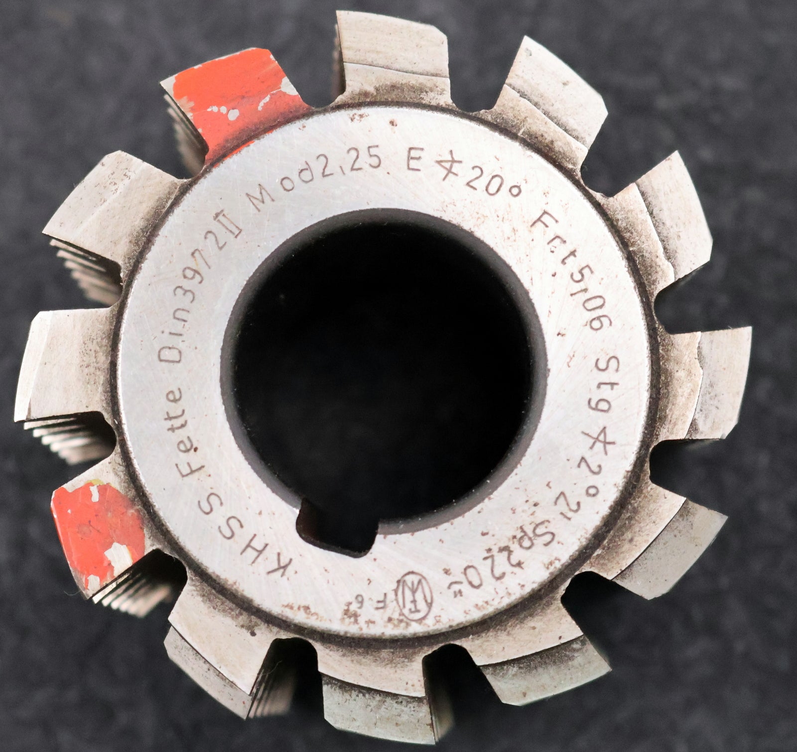 Bild des Artikels FETTE-Zahnrad-Wälzfräser-gear-hob-m=-2,25mm-20°-EGW-Ø70x57xØ27mm-mit-LKN