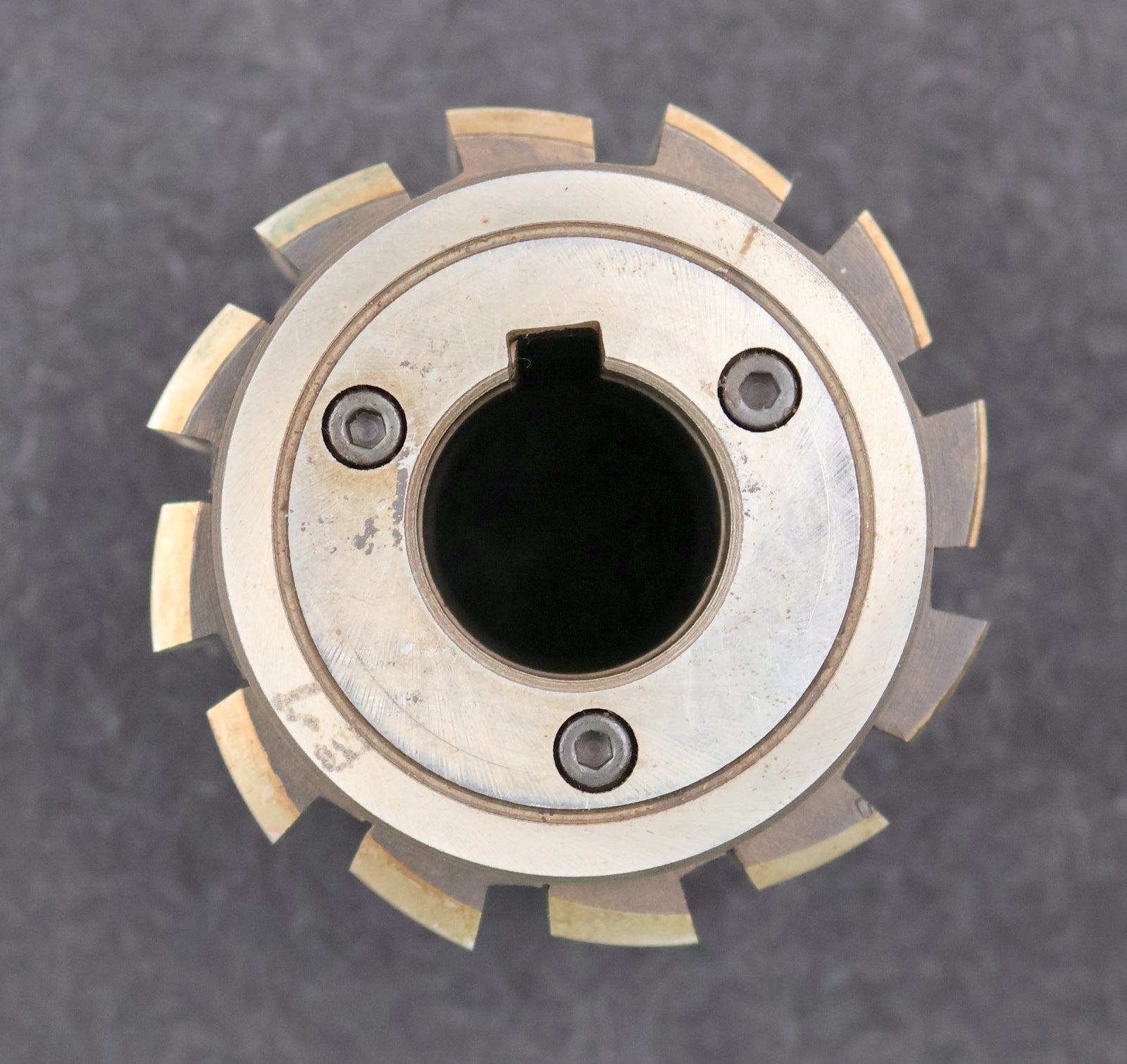 Bild des Artikels PWS-Zahnrad-Wälzfräser-gear-hob-m=-1,5mm-20°-EGW-Ø80x81xØ27mm-mit-LKN-BPII