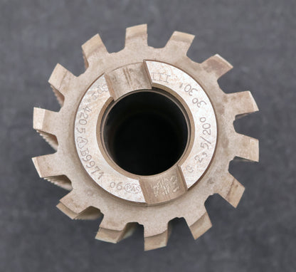 Bild des Artikels PWS-Zahnrad-Wälzfräser-gear-hob-m=-2,5mm-20°-EGW-Ø90x106xØ32mm--BPIII
