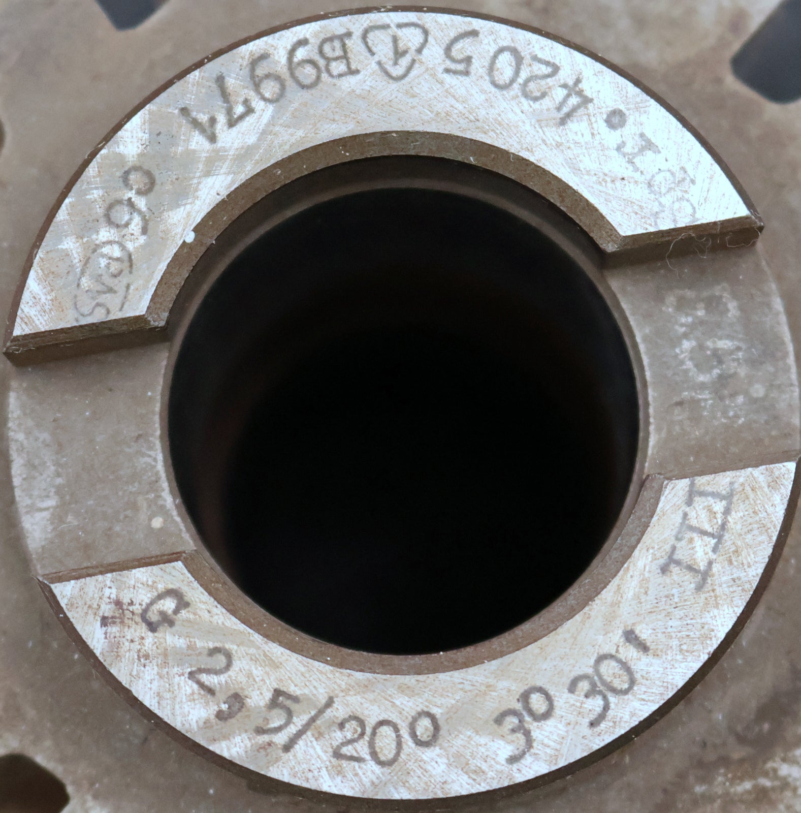 Bild des Artikels PWS-Zahnrad-Wälzfräser-gear-hob-m=-2,5mm-20°-EGW-Ø90x106xØ32mm-Axialnut