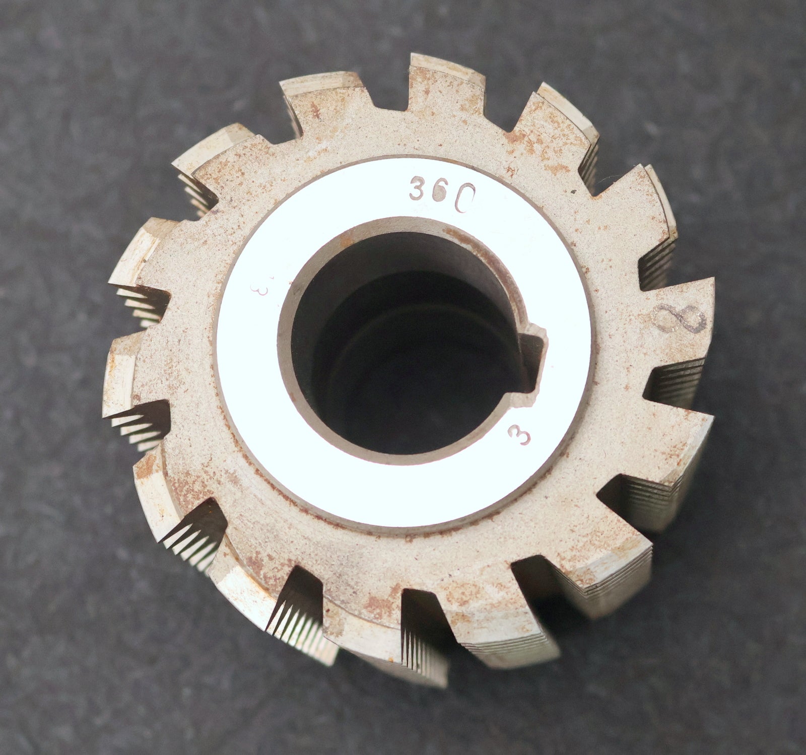 Bild des Artikels PWS-Zahnrad-Wälzfräser-gear-hob-m=-2,25mm-20°-EGW-Ø90x89xØ32mm-mit-LKN-BPII