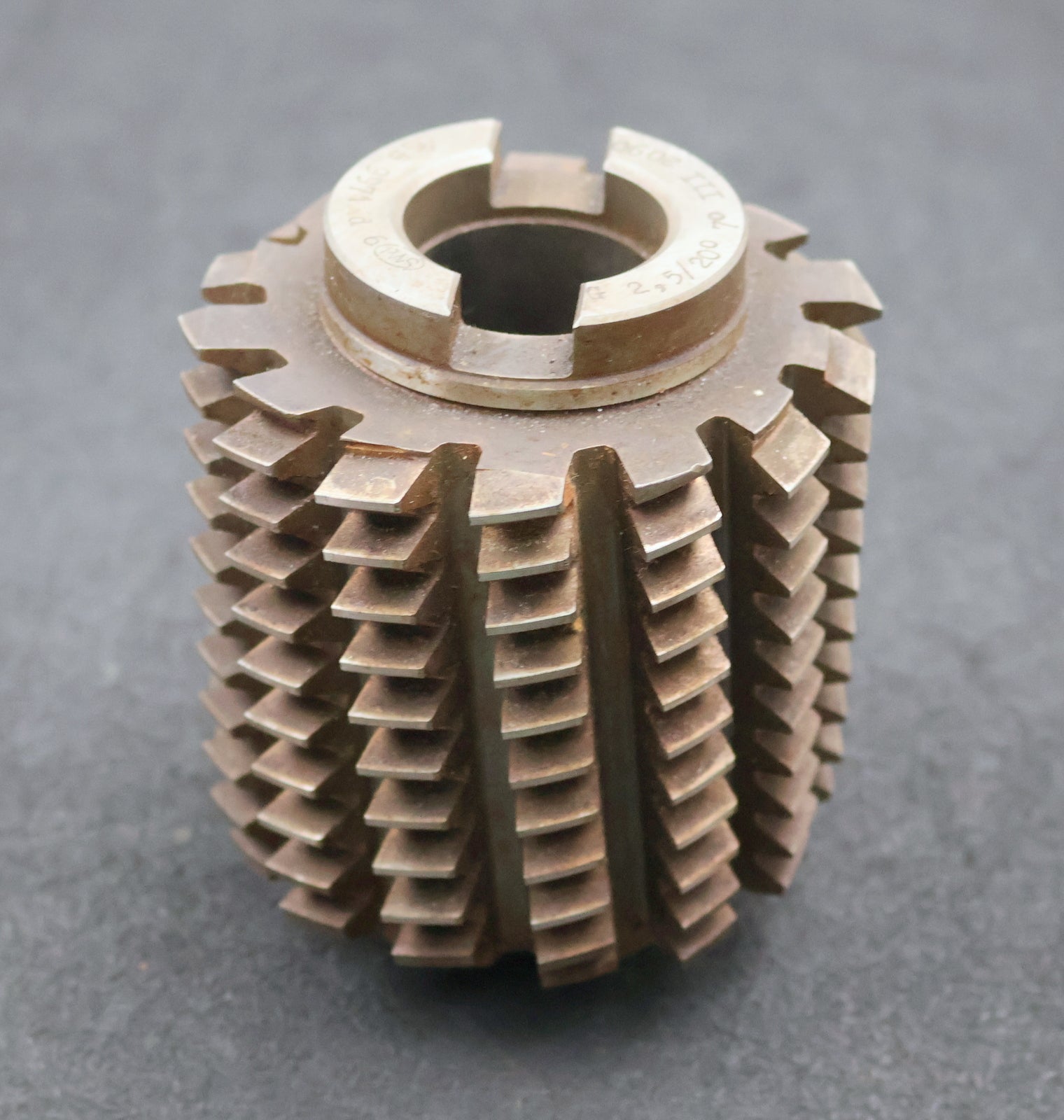 Bild des Artikels PWS-Zahnrad-Wälzfräser-gear-hob-m=-2,5mm-20°-EGW-Ø90x106xØ32mm-BPIII