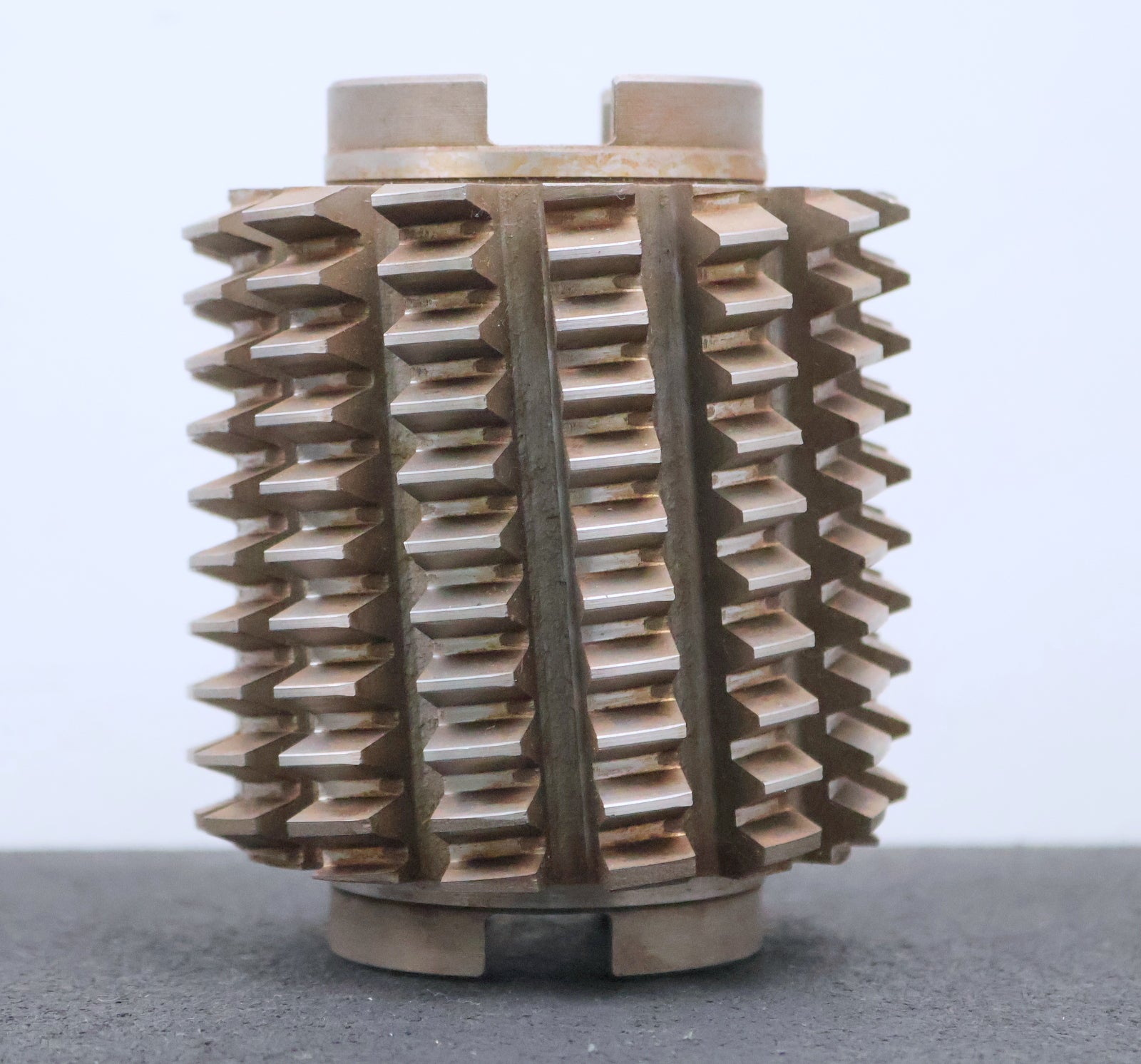 Bild des Artikels PWS-Zahnrad-Wälzfräser-gear-hob-m=-2,5mm-20°-EGW-Ø90x106xØ32mm-14-Spannuten