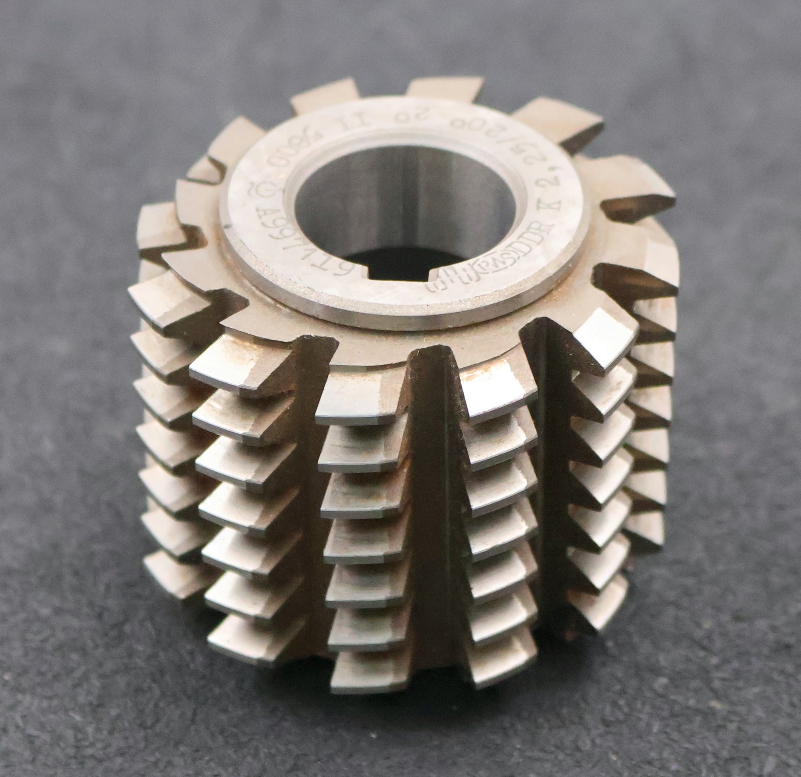 Bild des Artikels PWS-Zahnrad-Wälzfräser-gear-hob-m=-2,25mm-20°-EGW-Ø69x58xØ27mm-mit-LKN-BPII