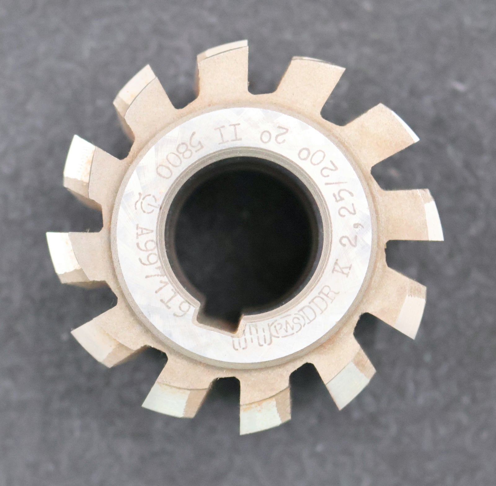 Bild des Artikels PWS-Zahnrad-Wälzfräser-gear-hob-m=-2,25mm-20°-EGW-Ø69x58xØ27mm-mit-LKN-BPII