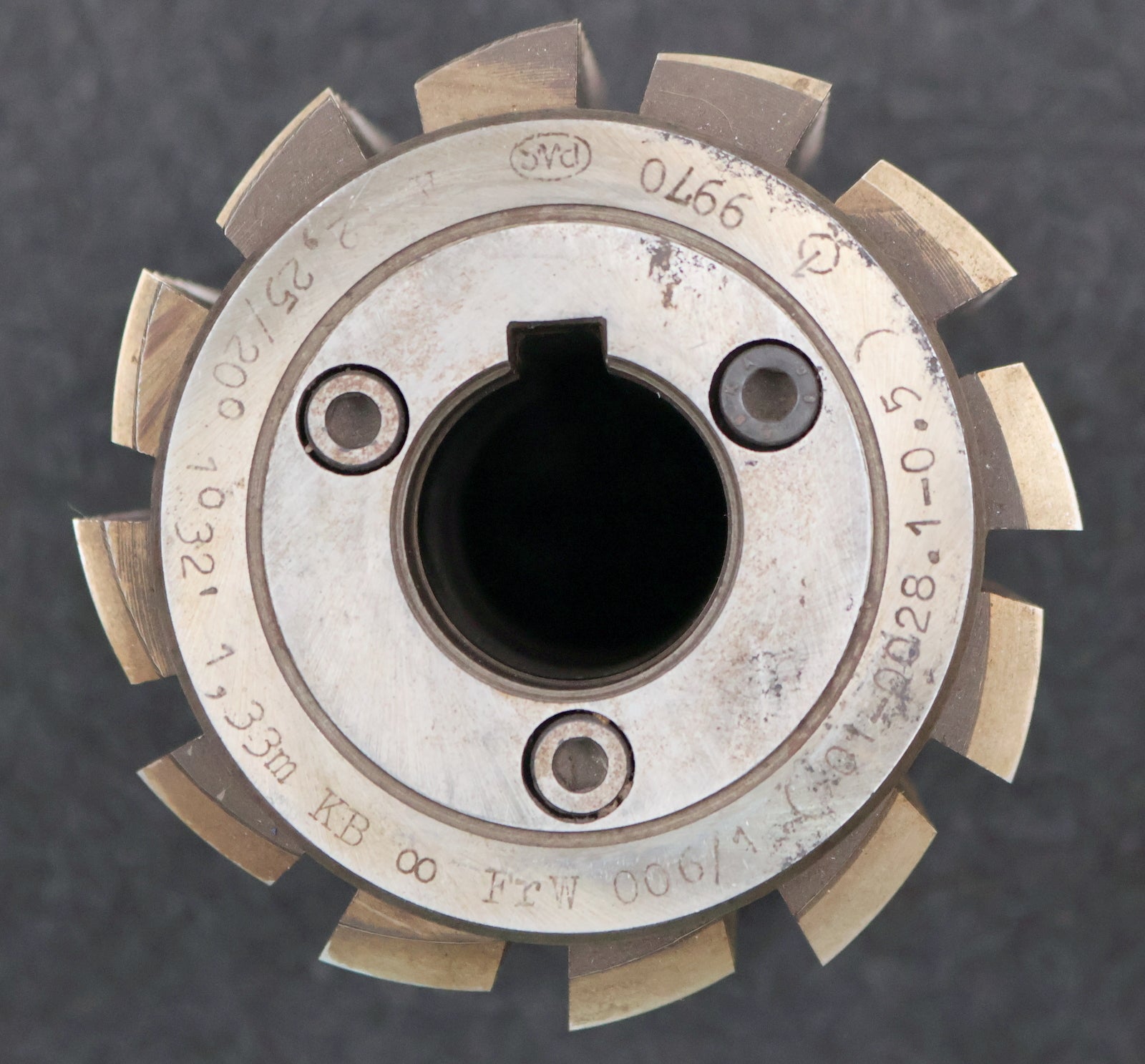 Bild des Artikels PWS-Zahnrad-Wälzfräser-gear-hob-m=-2,25mm-20°-EGW-Ø89x99xØ27mm-mit-LKN