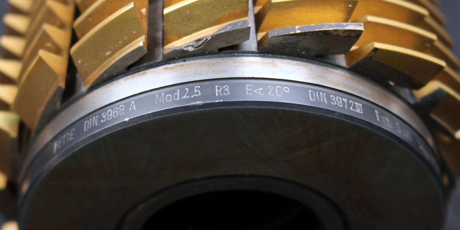 Bild des Artikels FETTE-Zahnrad-Wälzfräser-gear-hob-m=-2,5mm-20°-EGW-Ø122x212xØ40mm-mit-LKN-BPIII