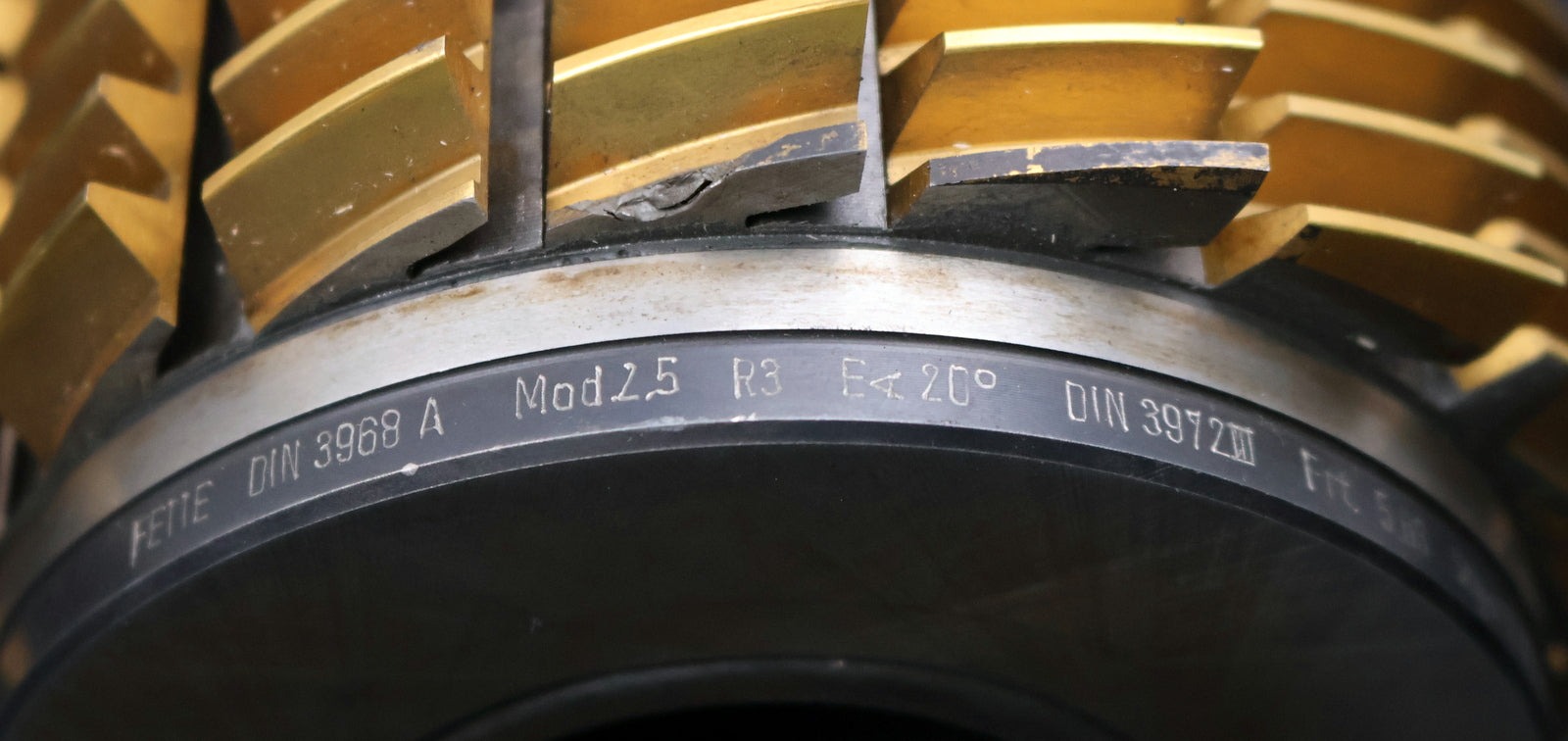 Bild des Artikels FETTE-Zahnrad-Wälzfräser-gear-hob-m=-2,5mm-20°-EGW-Ø122x212xØ40mm-mit-LKN-BPIII