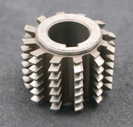 Bild des Artikels PWS-Zahnrad-Wälzfräser-gear-hob-m=-2mm-20°-EGW-Ø63x47xØ27mm-mit-LKN-BPII