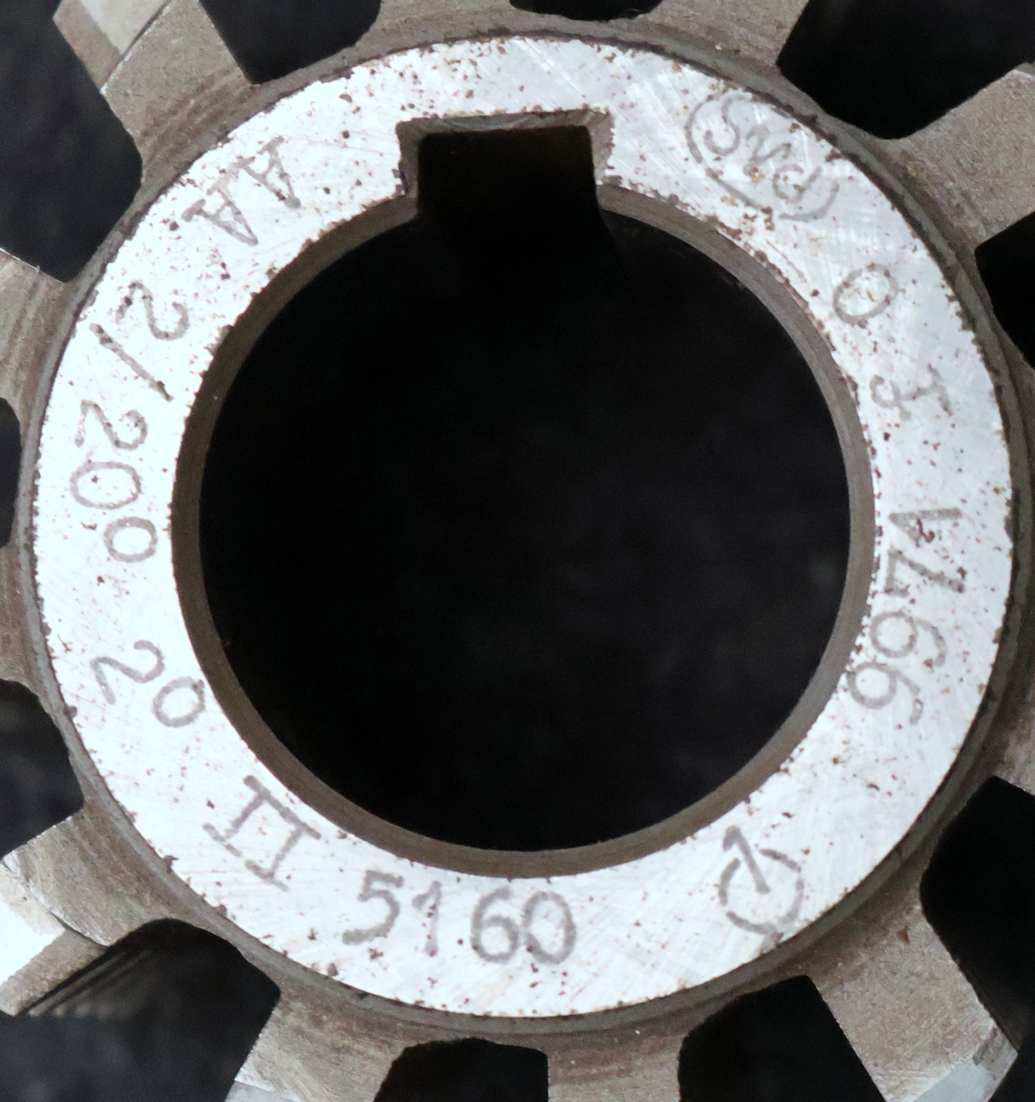 Bild des Artikels PWS-Zahnrad-Wälzfräser-gear-hob-m=-2mm-20°-EGW-Ø63x47xØ27mm-mit-LKN-BPII