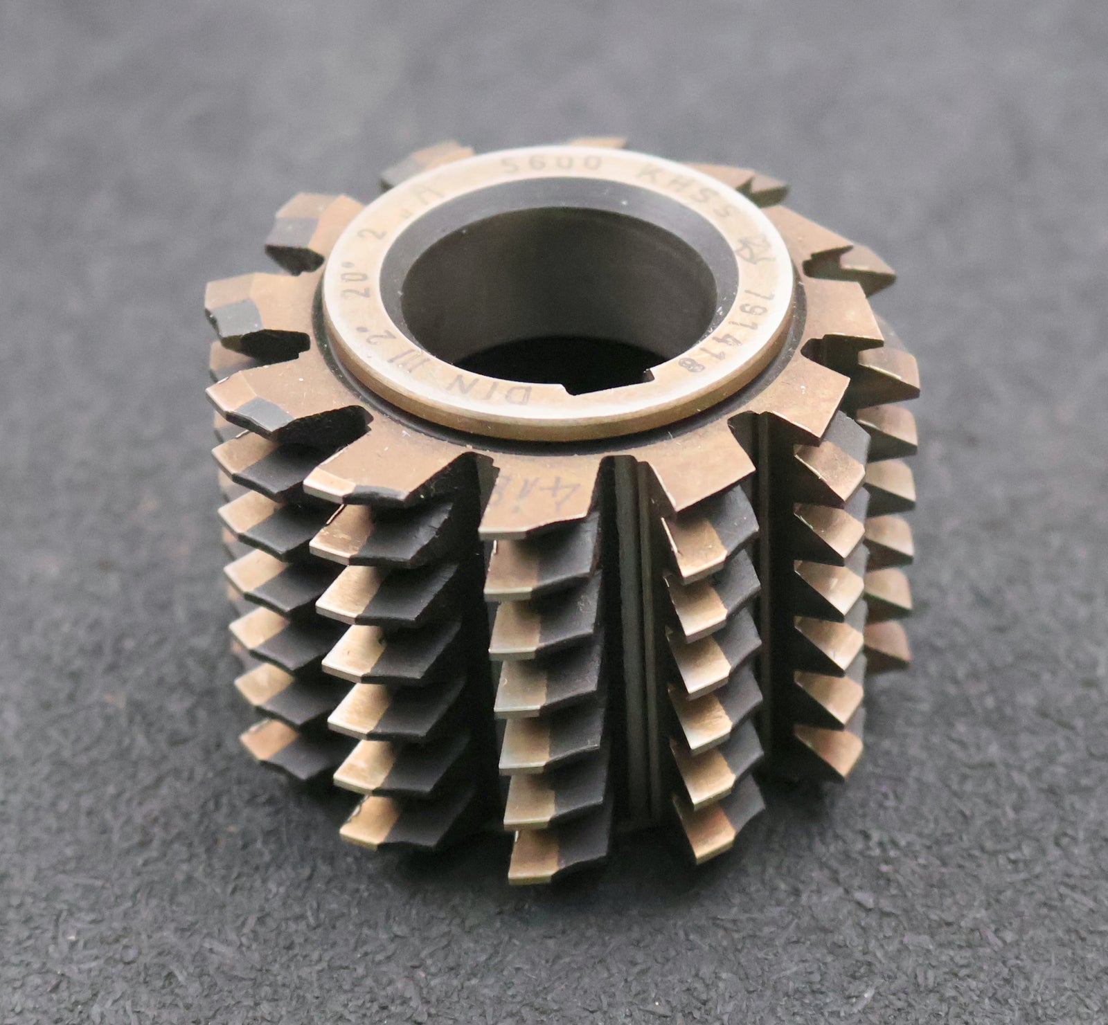 Bild des Artikels Zahnrad-Wälzfräser-gear-hob-m=-2mm-20°-EGW-Ø63x47xØ27mm-mit-LKN-BPIII