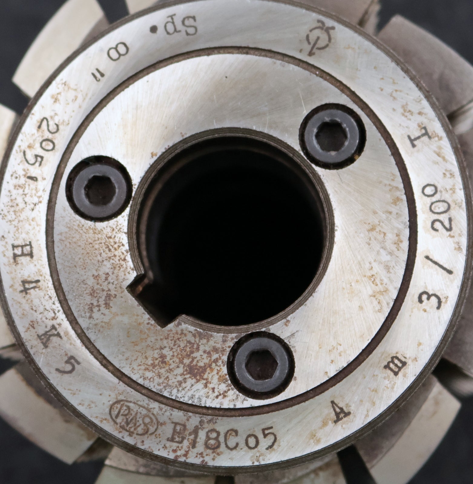 Bild des Artikels PWS-Zahnrad-Wälzfräser-gear-hob-m=-3mm-20°-EGW-Ø92x97xØ27mm-mit-LKN-BPI