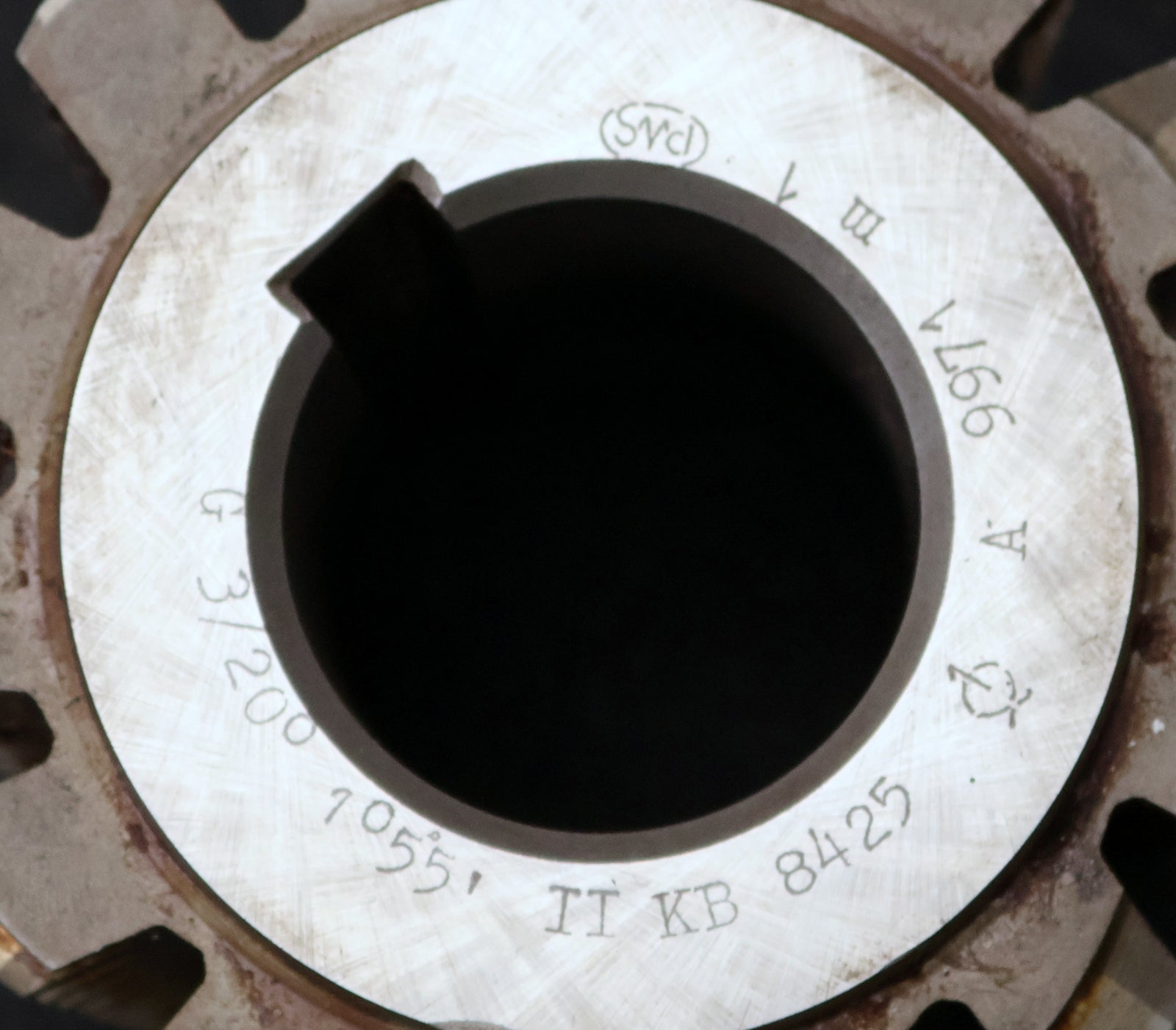 Bild des Artikels PWS-Zahnrad-Wälzfräser-gear-hob-m=-3mm-20°-EGW-Ø100x109xØ40mm-mit-LKN-BPII