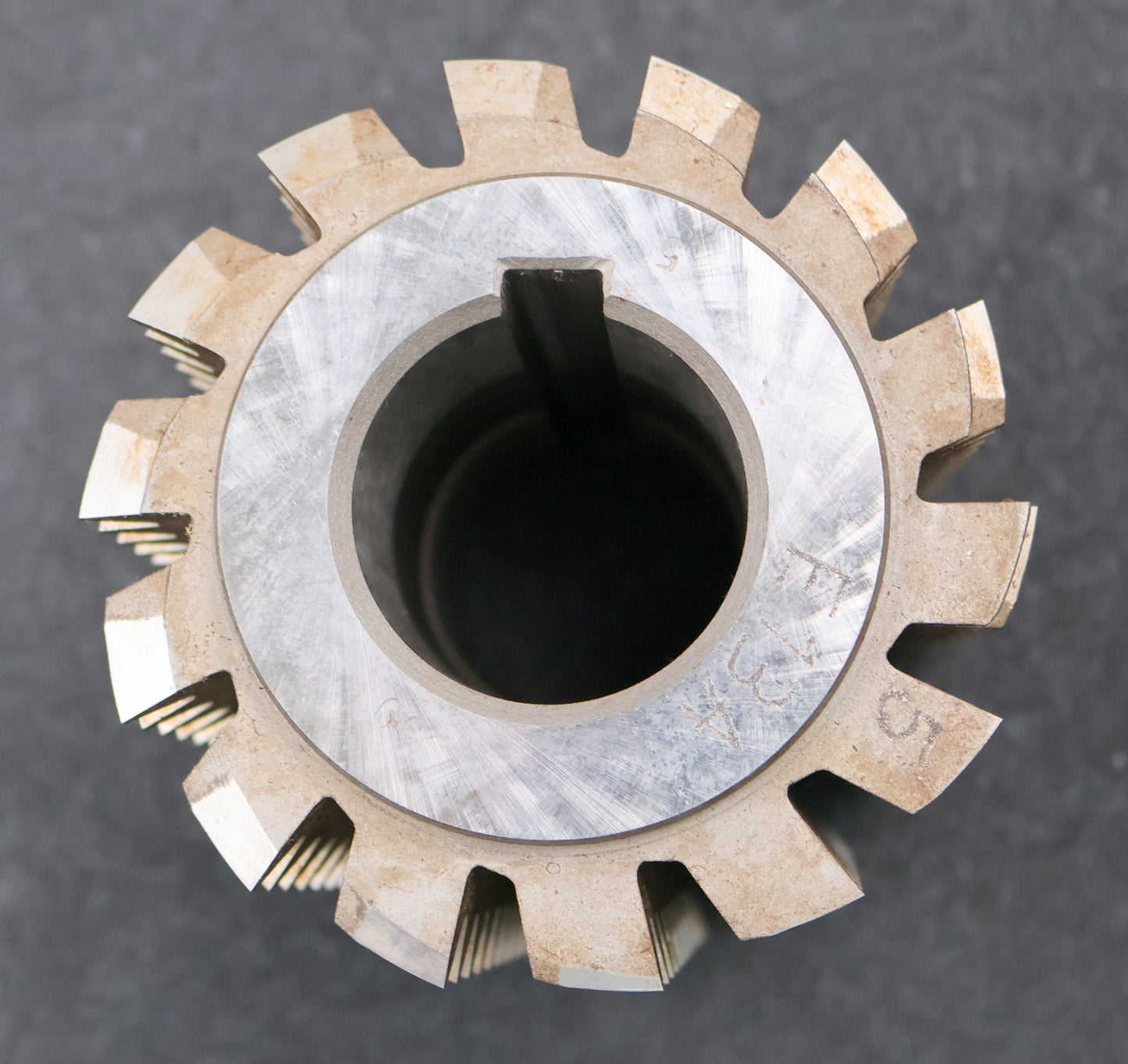 Bild des Artikels PWS-Zahnrad-Wälzfräser-gear-hob-m=-3mm-20°-EGW-Ø100x108xØ40mm-mit-LKN-BPIII