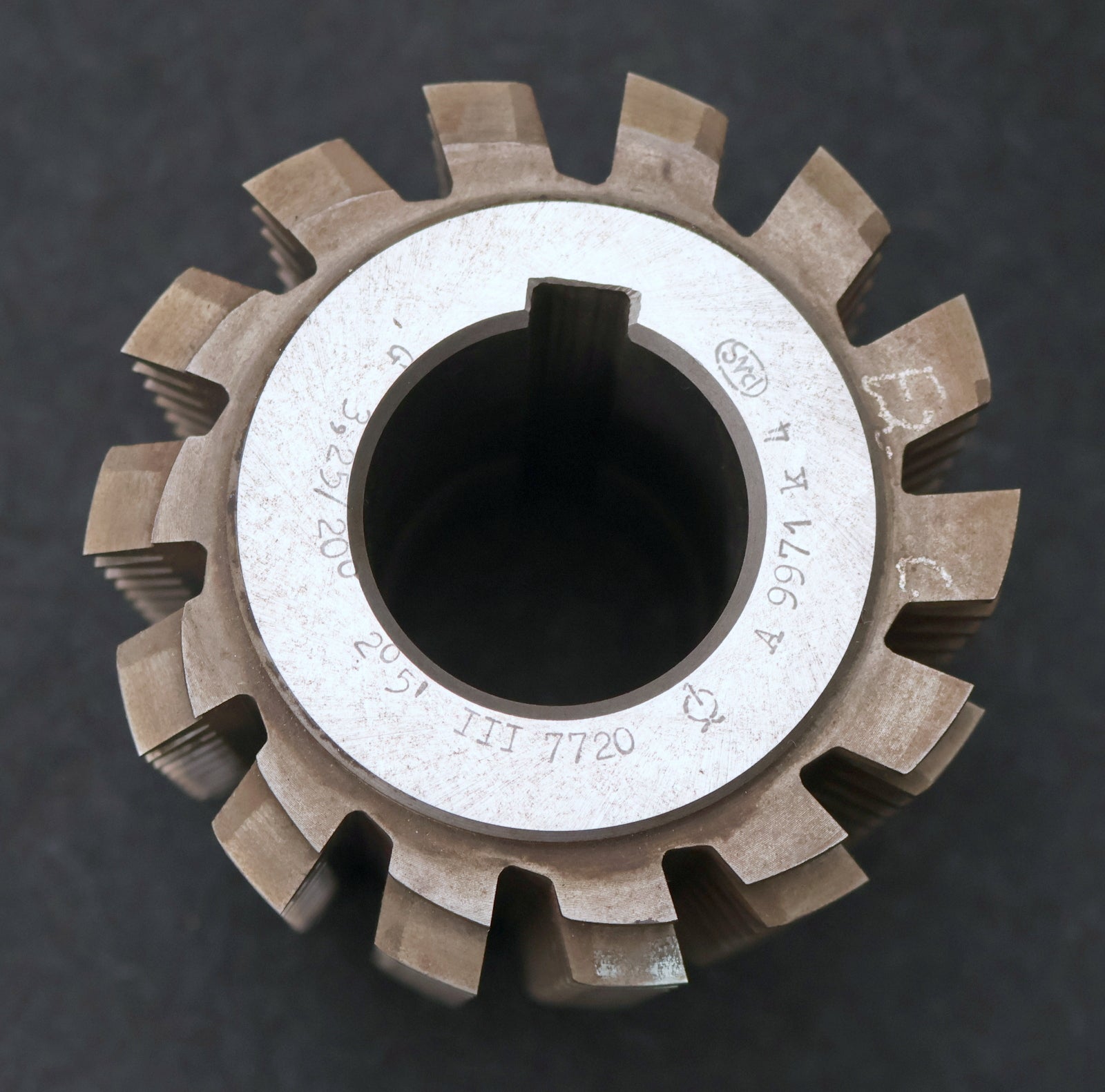 Bild des Artikels PWS-Zahnrad-Wälzfräser-gear-hob-m=-3,25mm-20°-EGW-Ø100x109xØ40mm-BPIII-1gg.-Li.