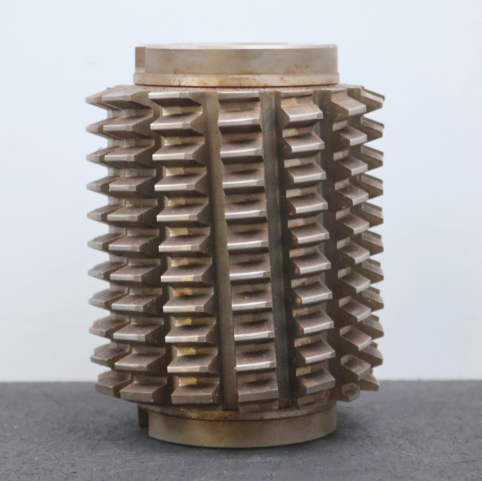 Bild des Artikels PWS-Zahnrad-Wälzfräser-gear-hob-m=-3mm-20°-EGW-Ø100x129xØ40mm-14-Spannuten