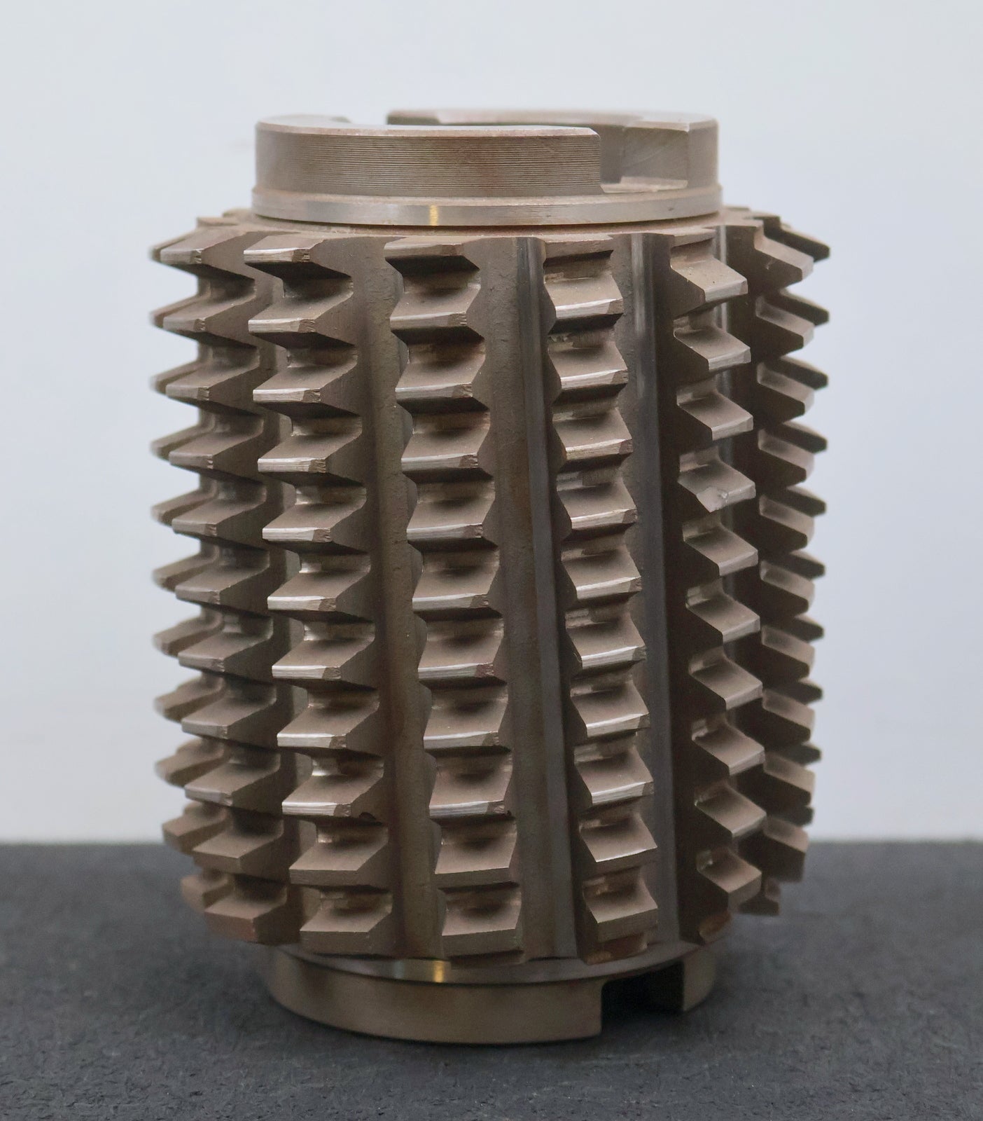 Bild des Artikels PWS-Zahnrad-Wälzfräser-gear-hob-m=-3mm-20°-EGW-Ø100x129xØ40mm-BPIII-2gg.-Rechts