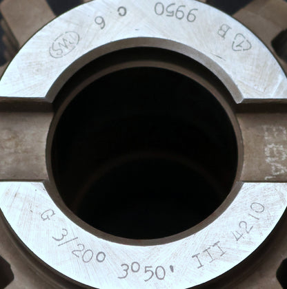 Bild des Artikels PWS-Zahnrad-Wälzfräser-gear-hob-m=-3mm-20°-EGW-Ø100x129xØ40mm-BPIII-2gg.-Rechts