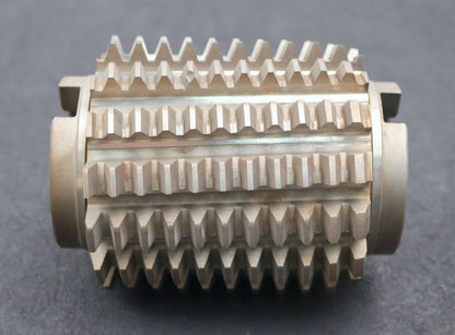 Bild des Artikels PWS-Zahnrad-Wälzfräser-gear-hob-m=-3mm-20°-EGW-Ø100x129xØ40mm-BPIII-2gg.-Rechts
