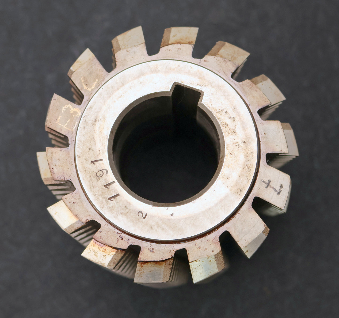 Bild des Artikels PWS-Zahnrad-Wälzfräser-gear-hob-m=-3,25mm-20°-EGW-Ø100x109xØ40mm-BPIII-2gg.-Re