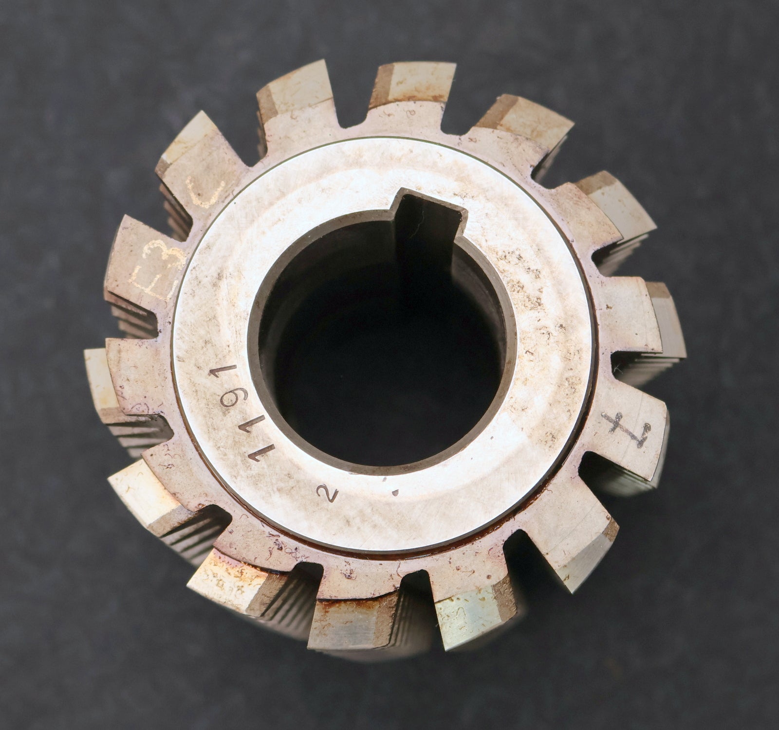 Bild des Artikels PWS-Zahnrad-Wälzfräser-gear-hob-m=-3,25mm-20°-EGW-Ø100x109xØ40mm-BPIII-2gg.-Re