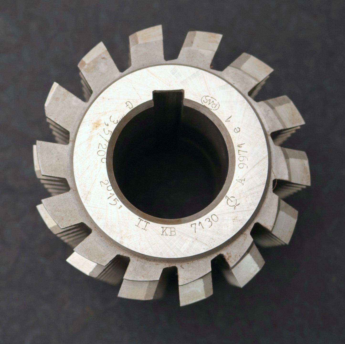 Bild des Artikels PWS-Zahnrad-Wälzfräser-gear-hob-m=-3,5mm-20°-EGW-Ø100x110xØ40mm-LKN-BPII