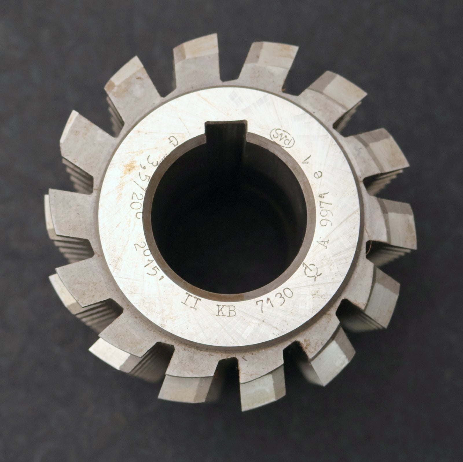 Bild des Artikels PWS-Zahnrad-Wälzfräser-gear-hob-m=-3,5mm-20°-EGW-Ø100x110xØ40mm-LKN-BPII