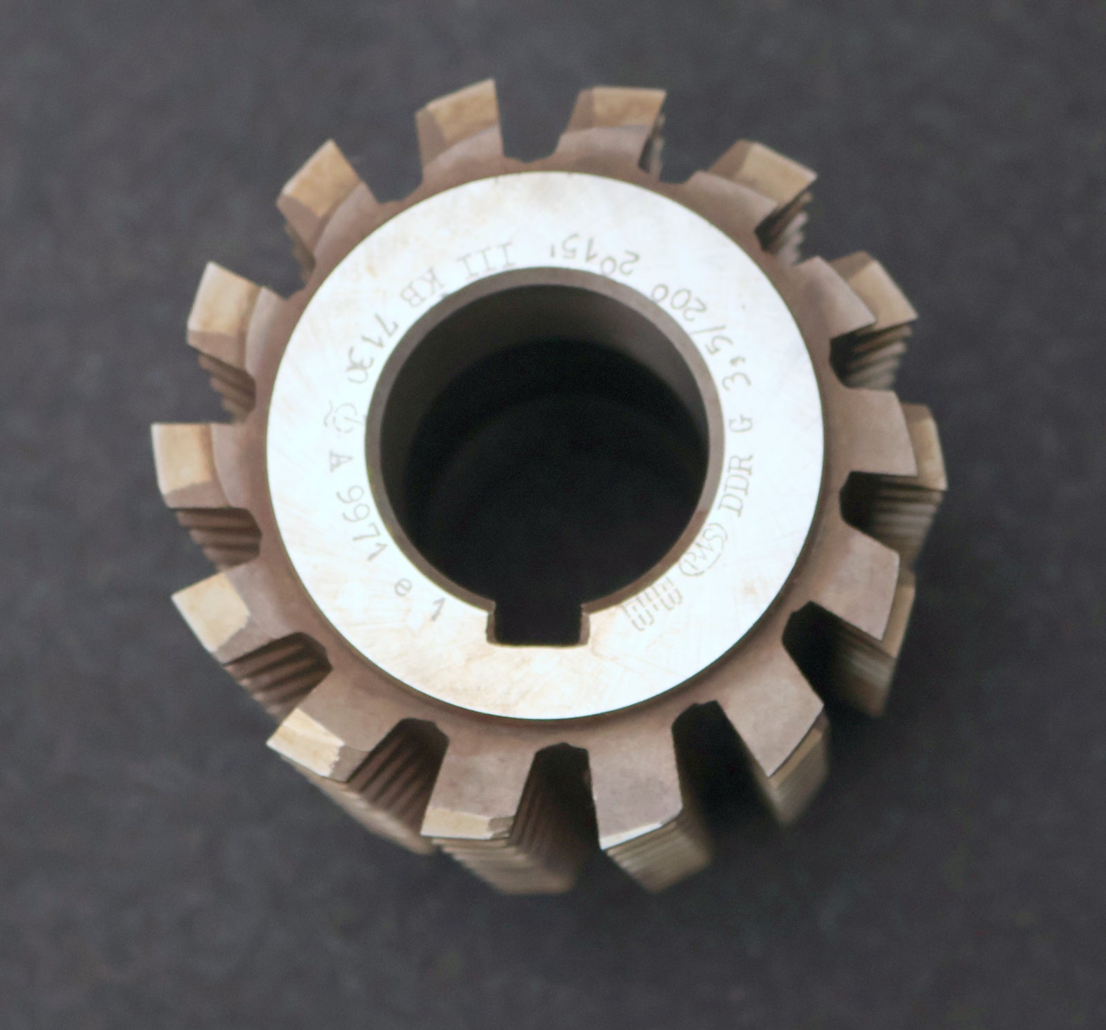 Bild des Artikels PWS-Zahnrad-Wälzfräser-gear-hob-m=-3,5mm-20°-EGW-Ø100x110xØ40mm-mit-LKN-BPIII