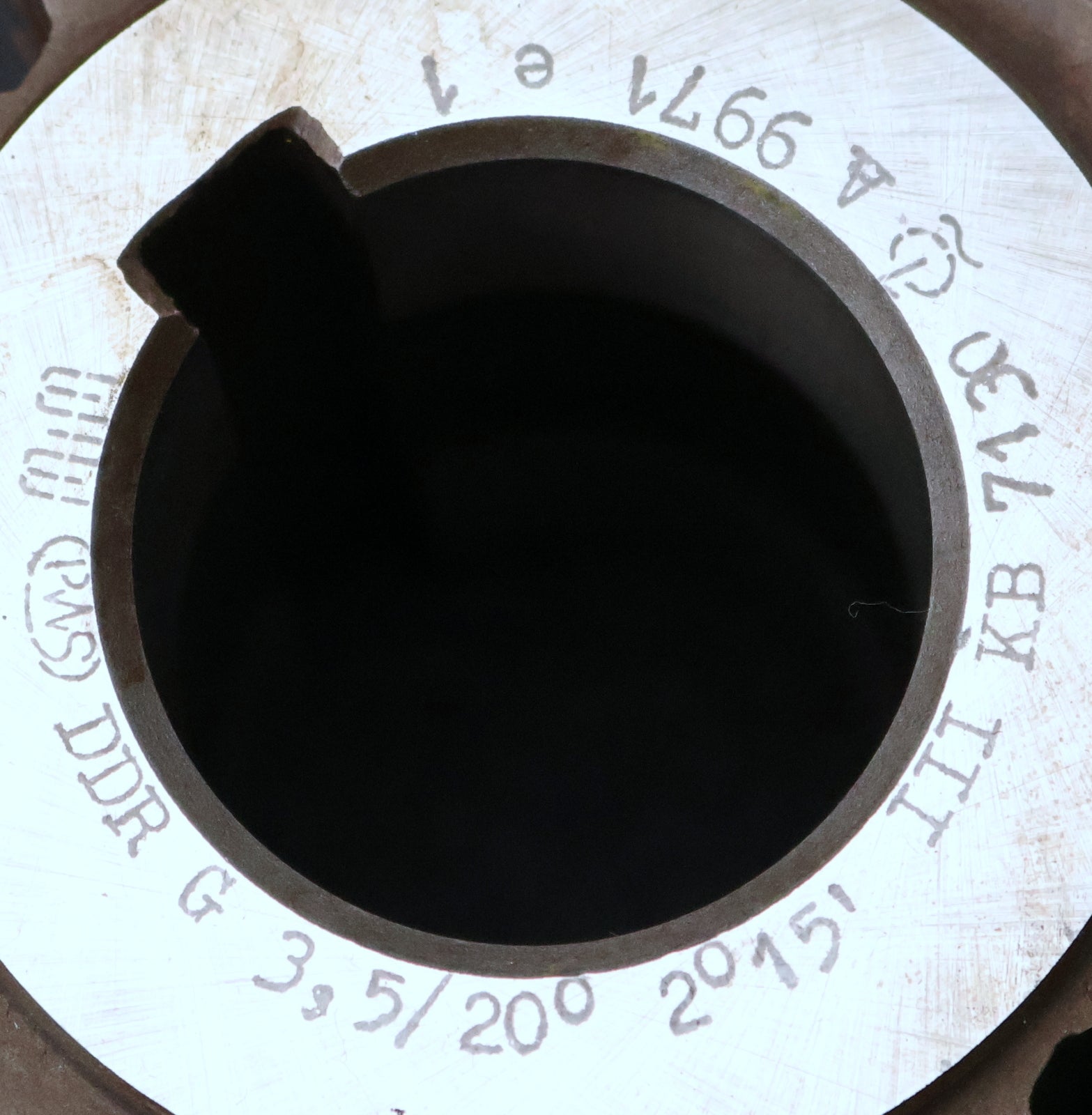 Bild des Artikels PWS-Zahnrad-Wälzfräser-gear-hob-m=-3,5mm-20°-EGW-Ø100x110xØ40mm-mit-LKN-BPIII