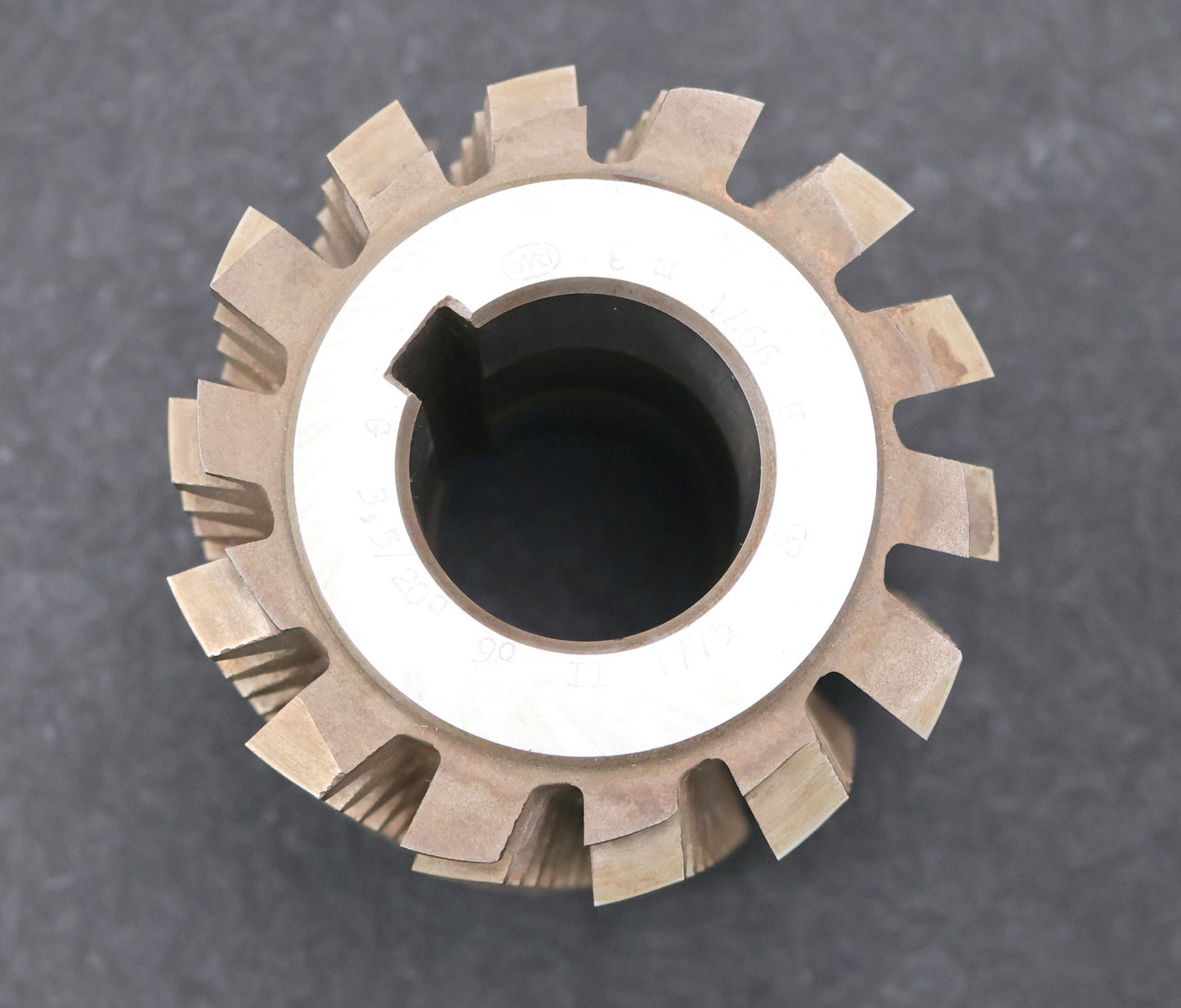 Bild des Artikels PWS-Zahnrad-Wälzfräser-gear-hob-m=-3,5mm-20°-EGW-Ø100x109xØ40mm-BPII