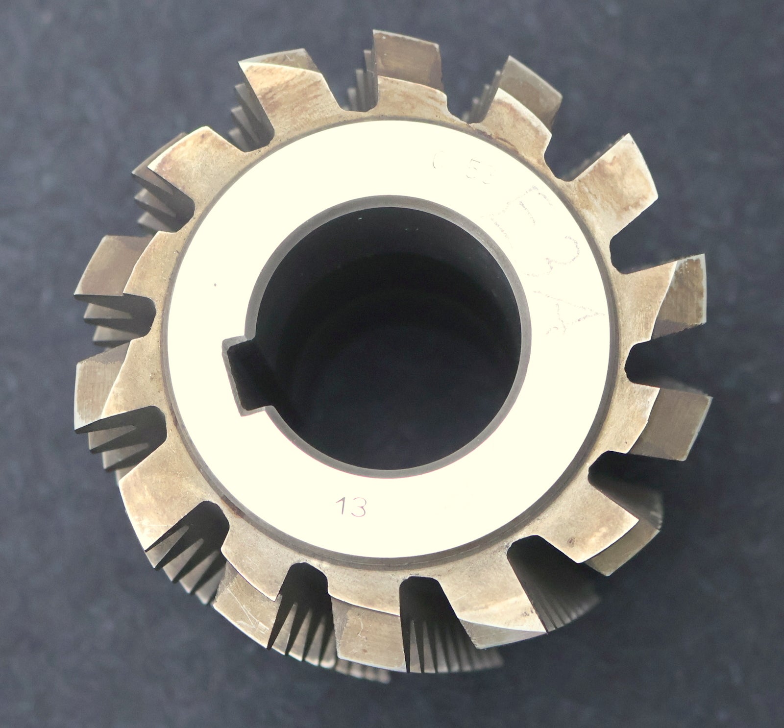 Bild des Artikels PWS-Zahnrad-Wälzfräser-gear-hob-m=-3,5mm-20°-EGW-Ø100x109xØ40mm-BPII-4gg.-Re
