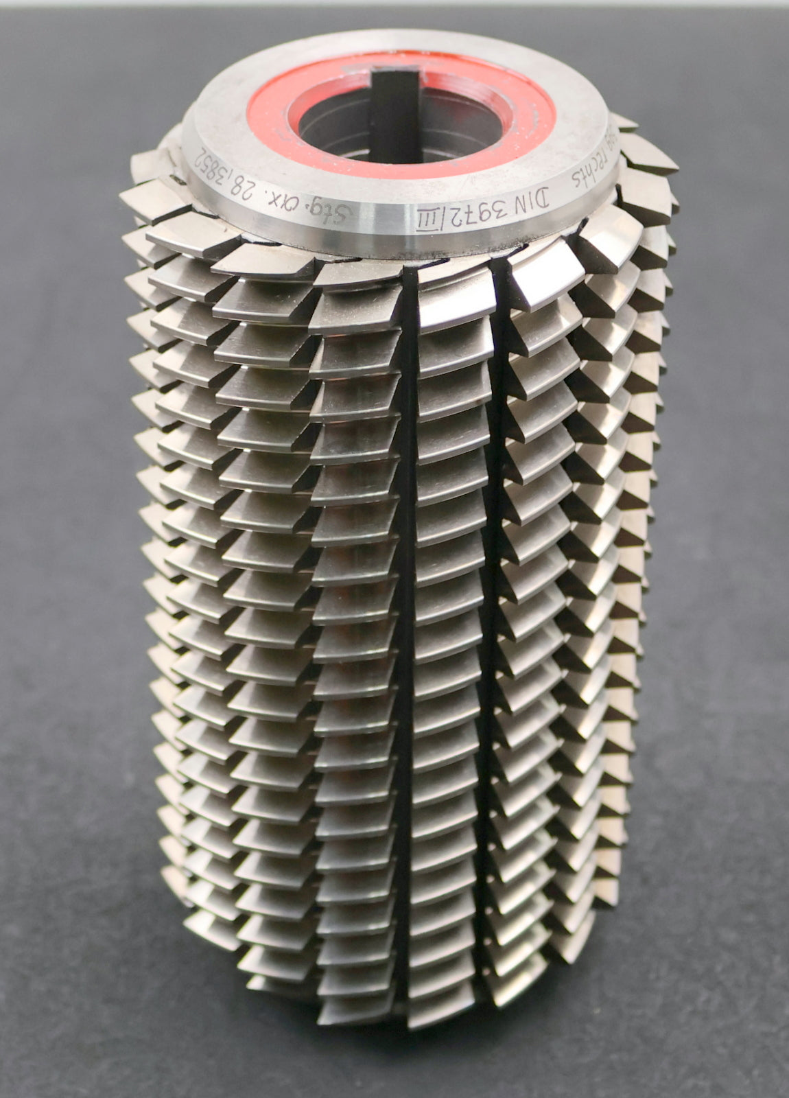 Bild des Artikels PWS-Zahnrad-Wälzfräser-gear-hob-m=-3mm-20°-EGW-Ø112x208xØ40mm-mit-LKN-BPIII