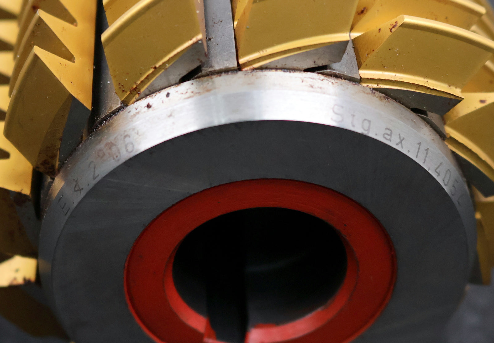 Bild des Artikels SAAZOR-Zahnrad-Wälzfräser-gear-hob-m=-3,628mm-22°30'-EGW-Ø117x178xØ32mm-mit-LKN