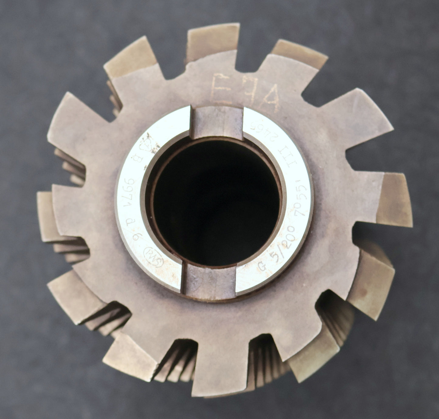 Bild des Artikels PWS-Zahnrad-Wälzfräser-gear-hob-m=-5mm-20°-EGW-Ø125x170xØ40mm-BPIII-12-Spannuten