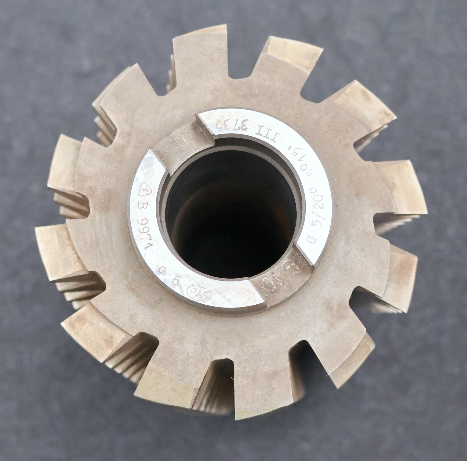 Bild des Artikels PWS-Zahnrad-Wälzfräser-gear-hob-m=-5mm-20°-EGW-Ø125x170xØ40mm-BPIII-2gg.-Re