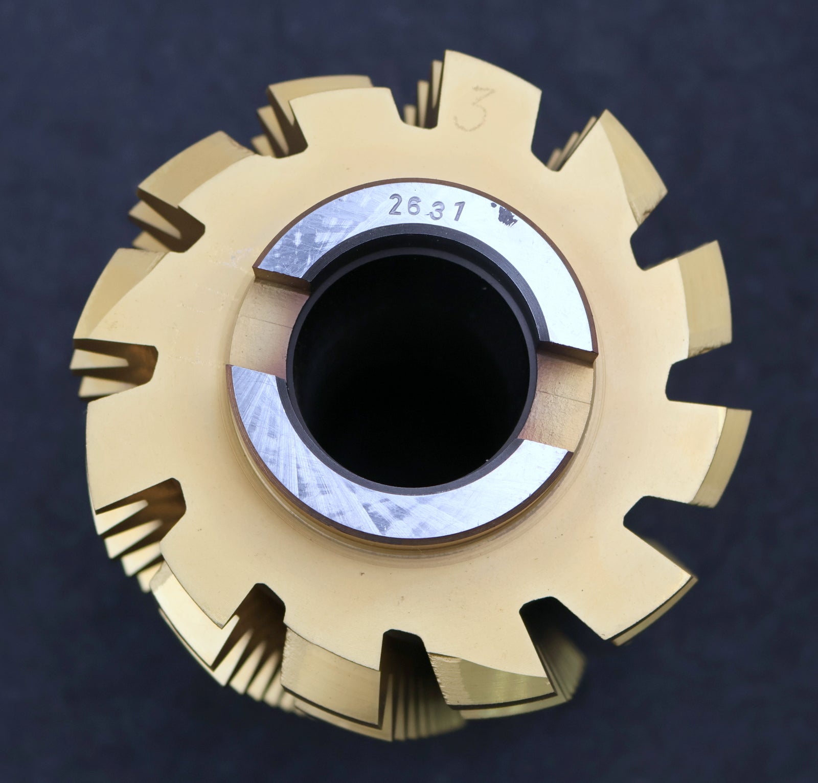 Bild des Artikels PWS-Zahnrad-Wälzfräser-gear-hob-m=-5mm-20°-EGW-Ø125x170xØ40mm-BPIII