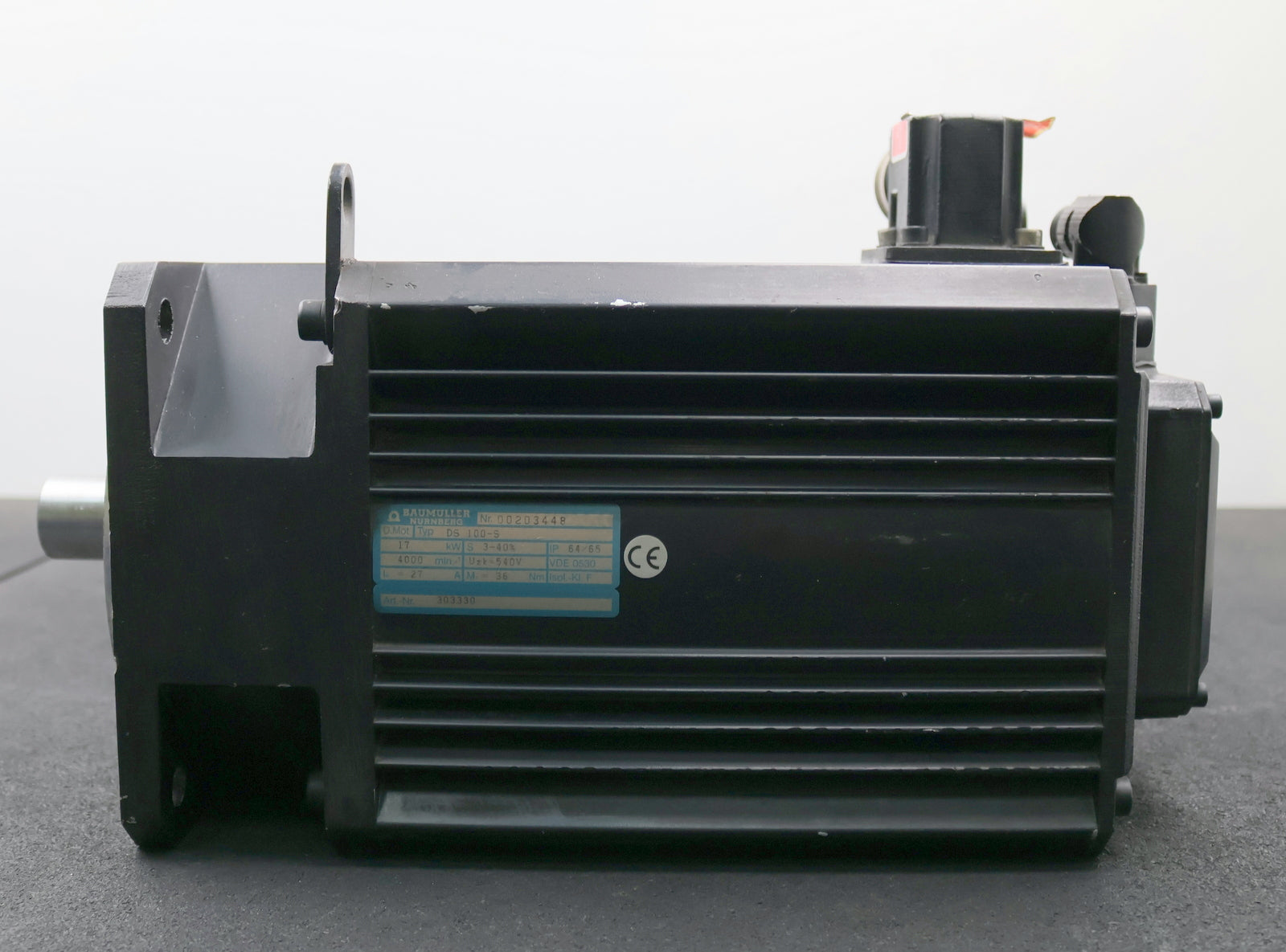 Bild des Artikels BAUMUELLER-Servo-Motor-Typ-DS-100-S-Nr.-303330-14kW-4000-U/min-540V-27A