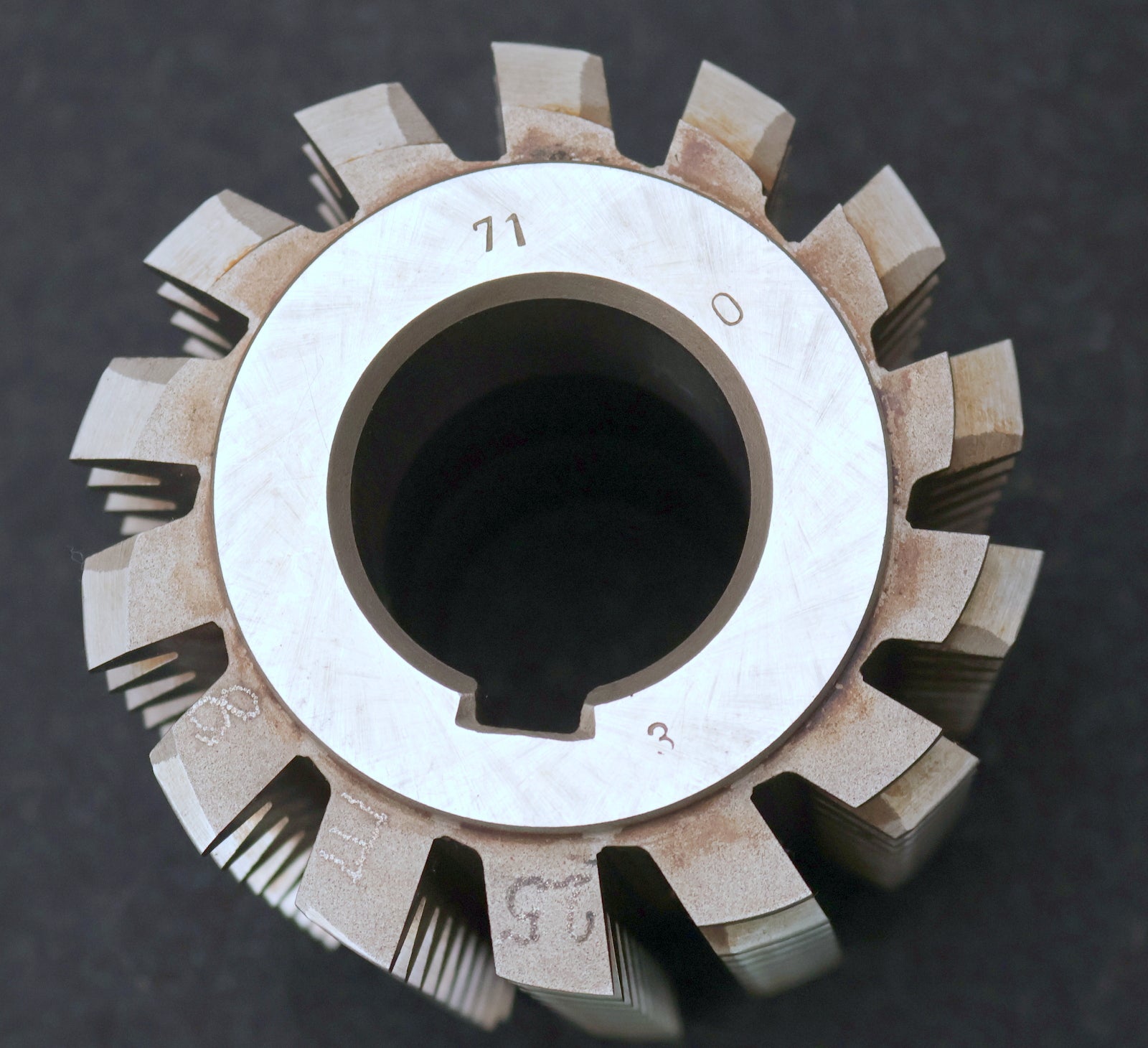 Bild des Artikels PWS-Zahnrad-Wälzfräser-gear-hob-m=-3,5mm-20°-EGW-Ø100x109xØ40mm-mit-LKN-BPIII