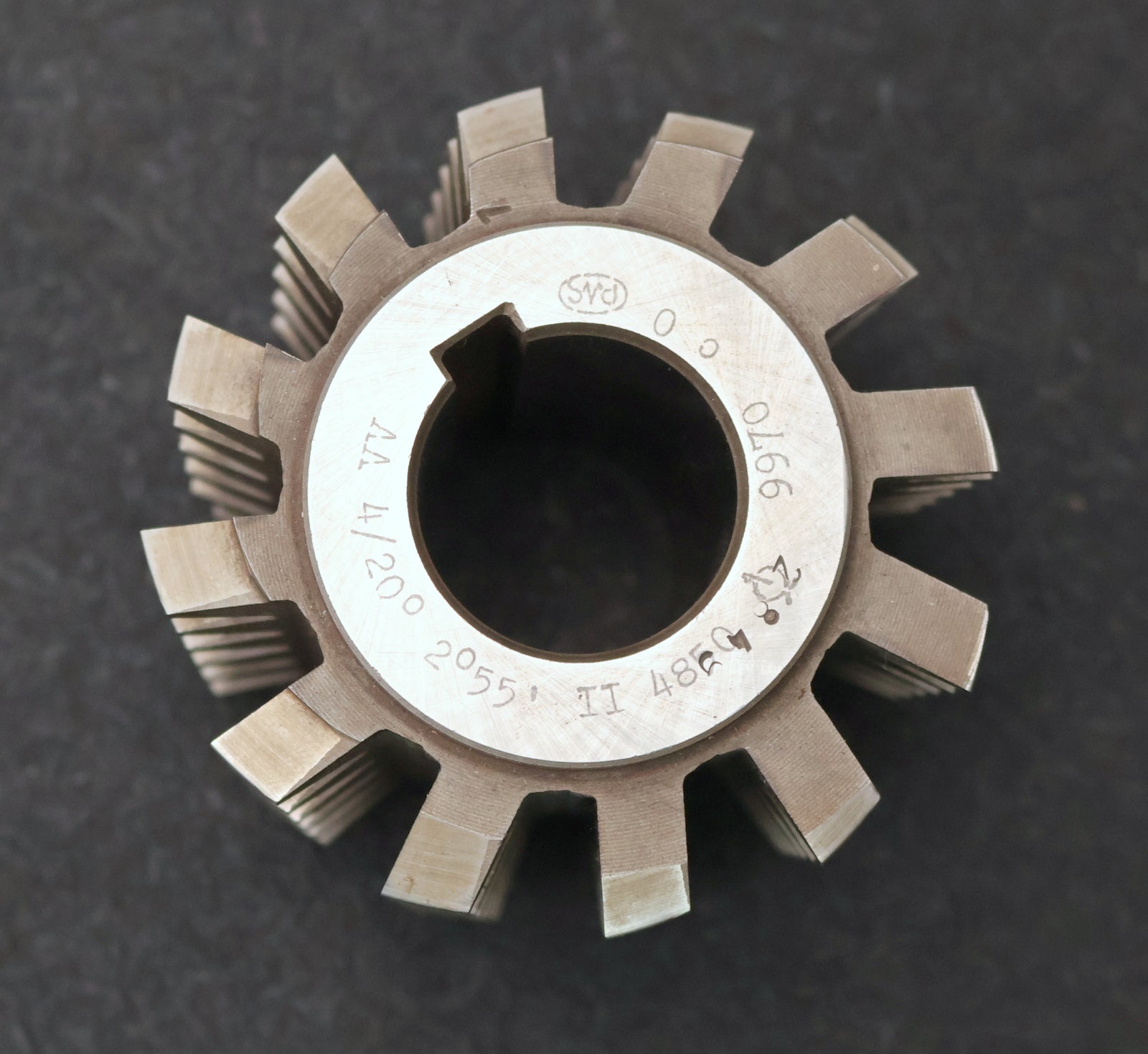 Bild des Artikels PWS-Zahnrad-Wälzfräser-gear-hob-m=-4mm-20°-EGW-Ø87x79xØ32mm-mit-LKN-BPII
