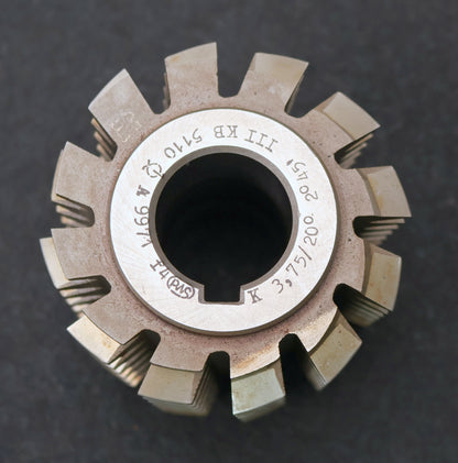 Bild des Artikels PWS-Zahnrad-Wälzfräser-gear-hob-m=-3,75mm-20°-EGW-Ø90x90xØ32mm-mit-LKN