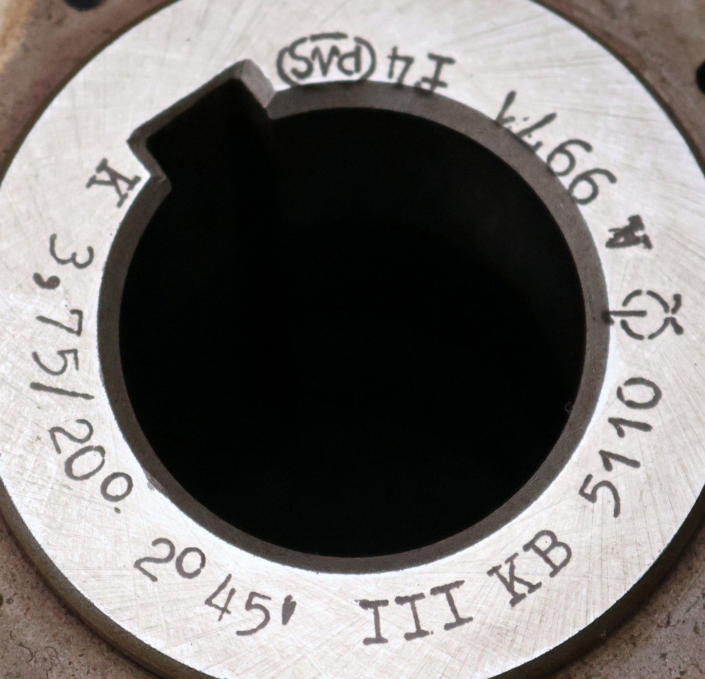 Bild des Artikels PWS-Zahnrad-Wälzfräser-gear-hob-m=-3,75mm-20°-EGW-Ø90x90xØ32mm-mit-LKN