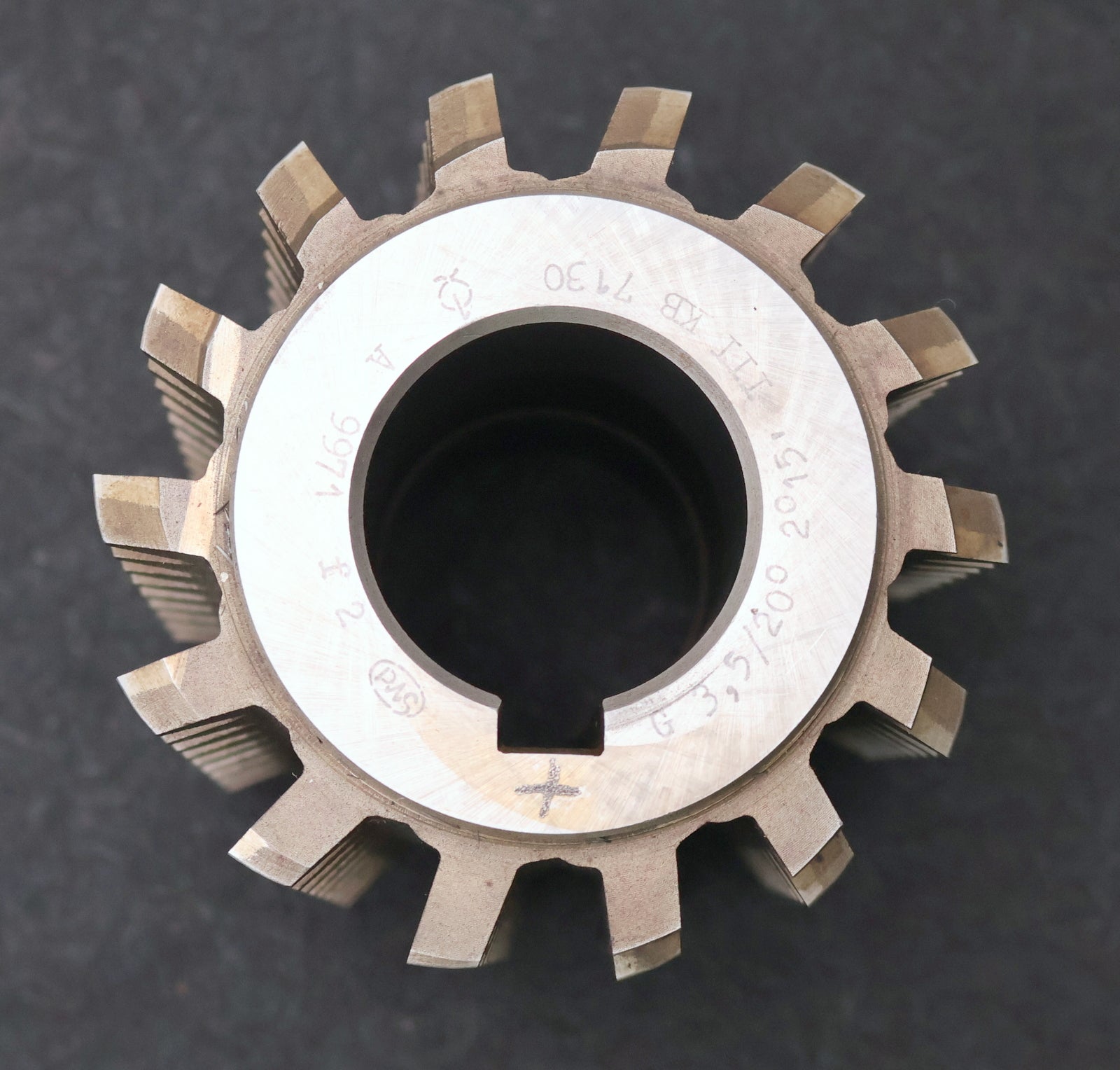 Bild des Artikels PWS-Zahnrad-Wälzfräser-gear-hob-m=-3,5mm-20°-EGW-Ø99x109xØ40mm-BPIII