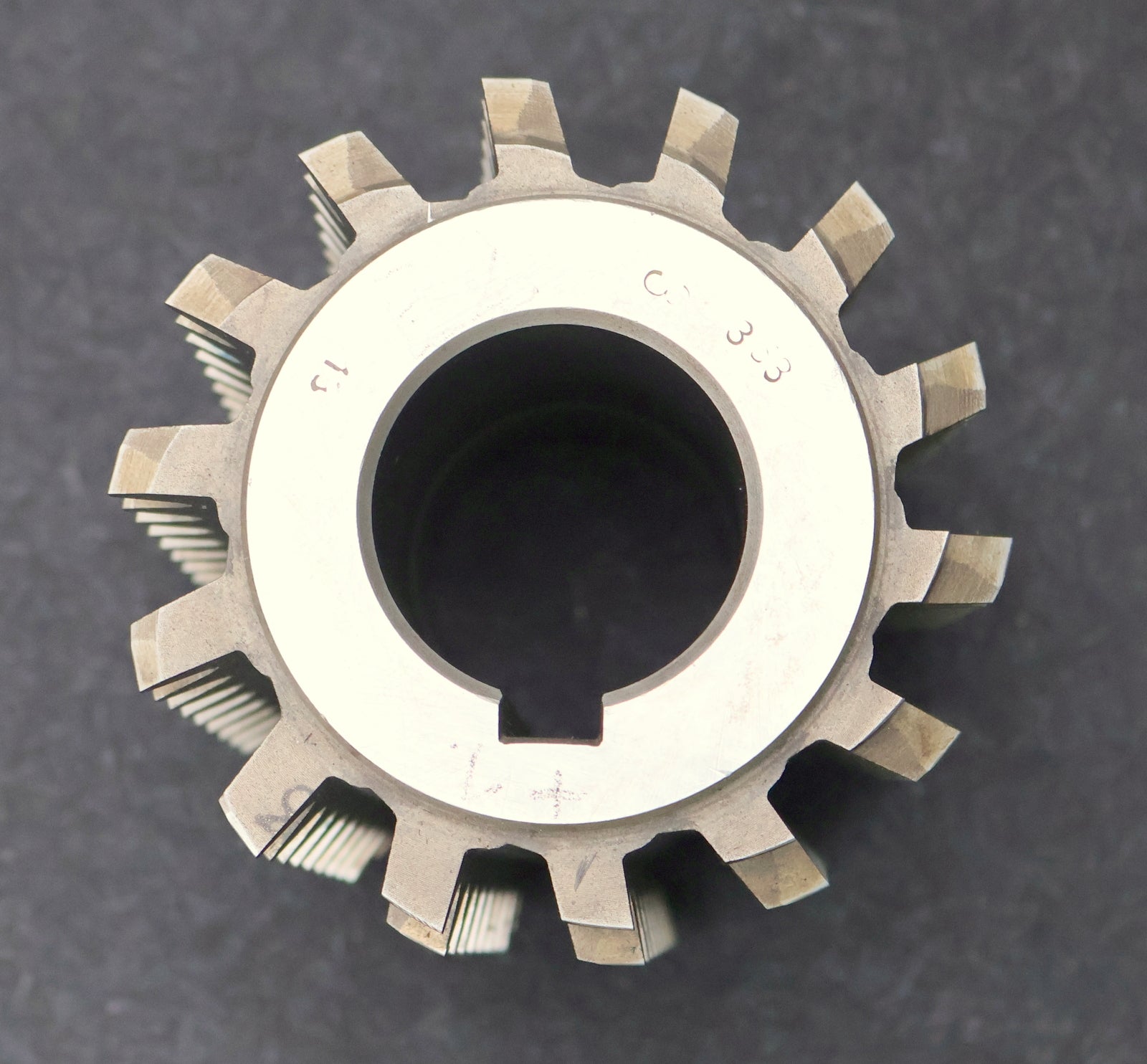 Bild des Artikels PWS-Zahnrad-Wälzfräser-gear-hob-m=-3,5mm-20°-EGW-Ø99x109xØ40mm-BPIII
