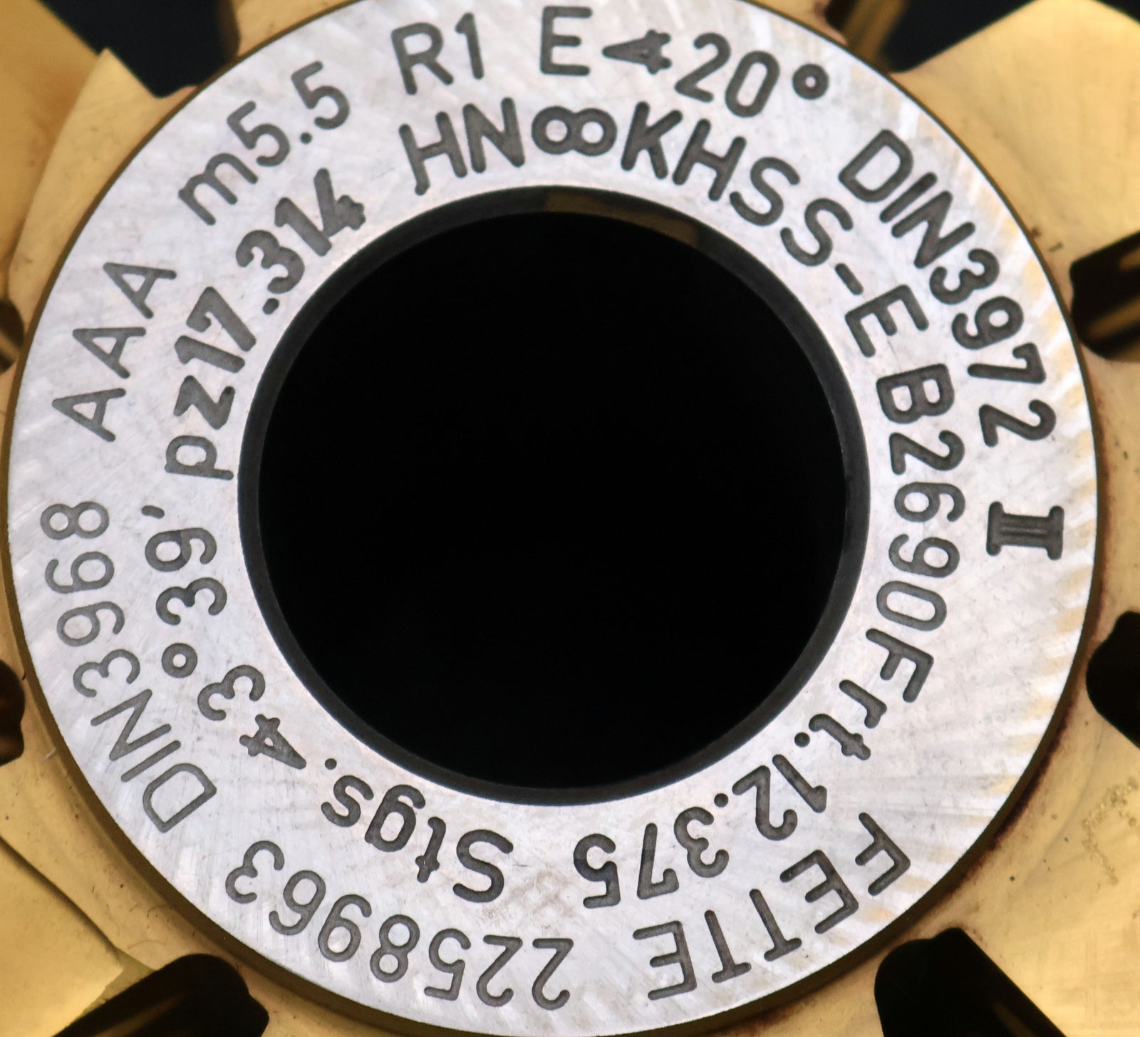 Bild des Artikels FETTE-Zahnrad-Wälzfräser-gear-hob-m=-5,5mm-20°-EGW-Ø99x98xØ32mm-BPII