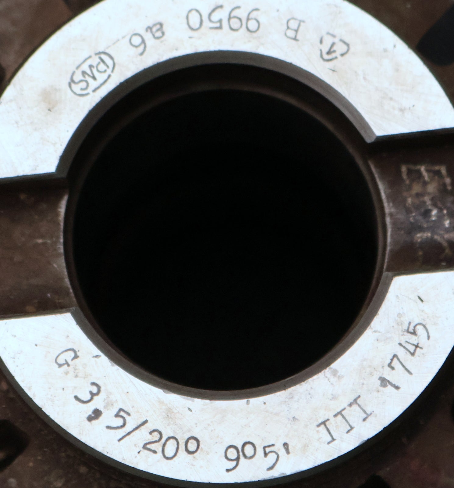 Bild des Artikels PWS-Zahnrad-Wälzfräser-gear-hob-m=-3,5mm-20°-EGW-Ø100x129xØ40mm-BPIII