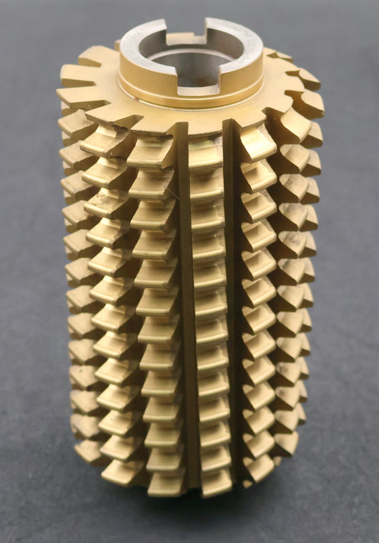 Bild des Artikels PWS-Zahnrad-Wälzfräser-gear-hob-m=-4,25mm-20°-EGW-Ø109x210xØ40mm-mit-Protuberanz