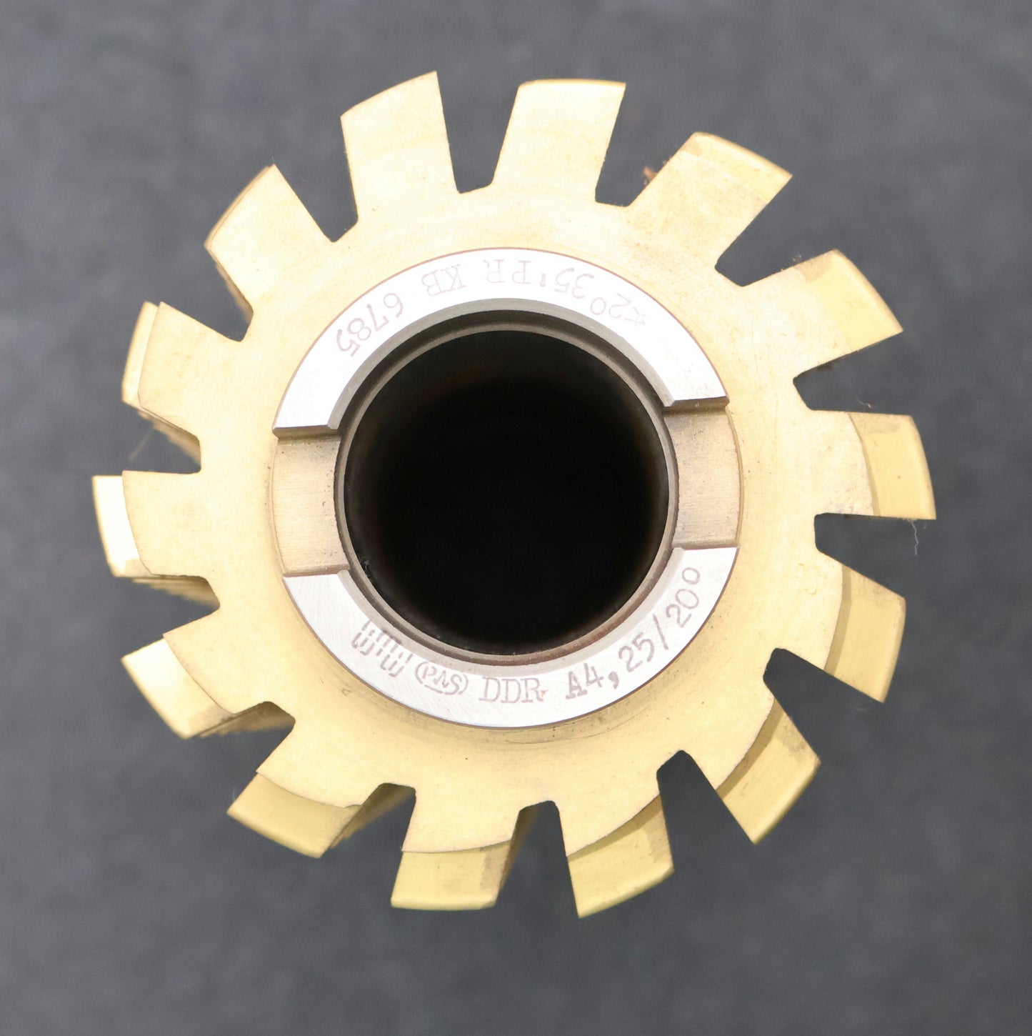 Bild des Artikels PWS-Zahnrad-Wälzfräser-gear-hob-m=-4,25mm-20°-EGW-Ø109x210xØ40mm-mit-Protuberanz