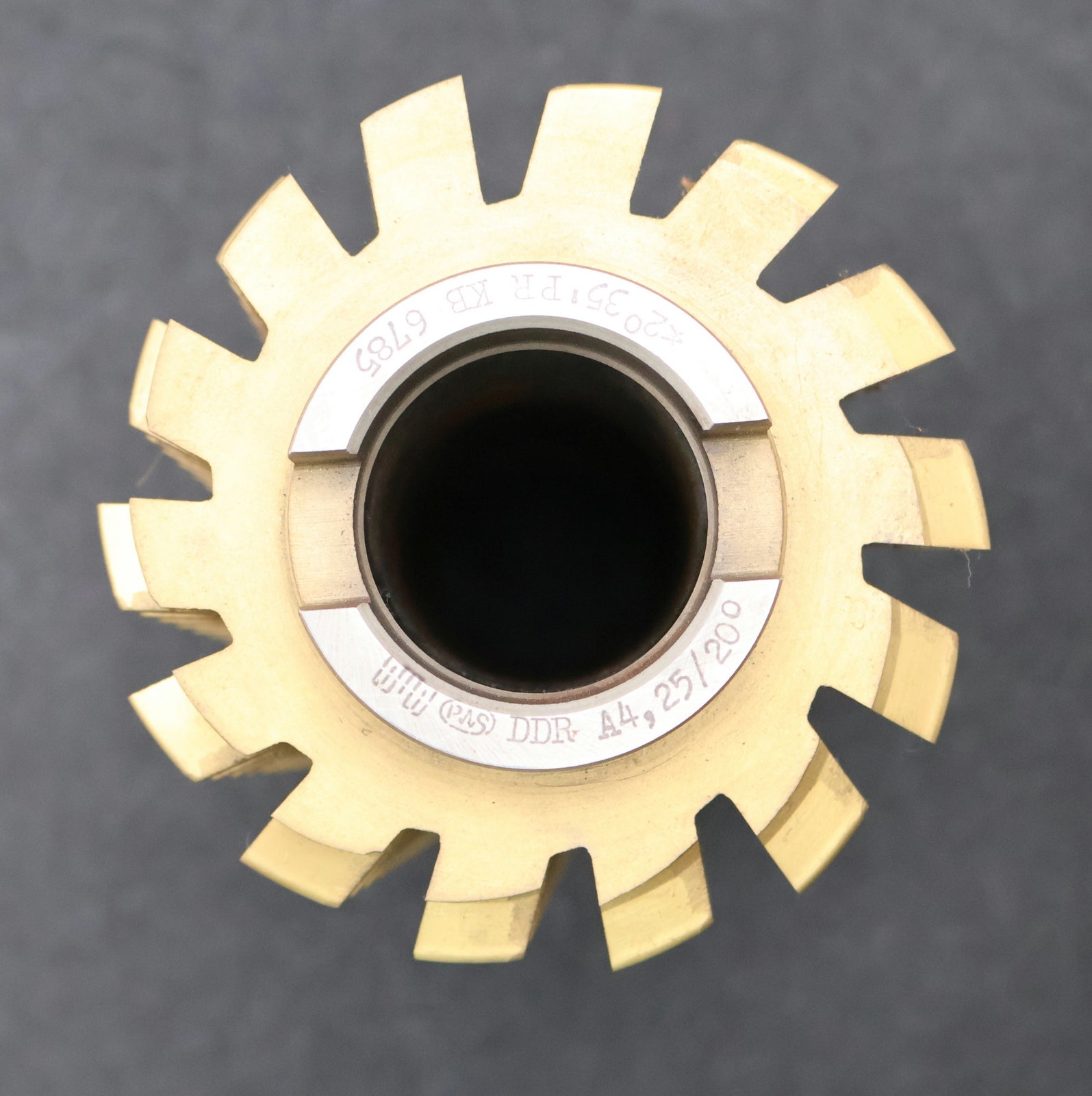 Bild des Artikels PWS-Zahnrad-Wälzfräser-gear-hob-m=-4,25mm-20°-EGW-Ø109x210xØ40mm-mit-Protuberanz